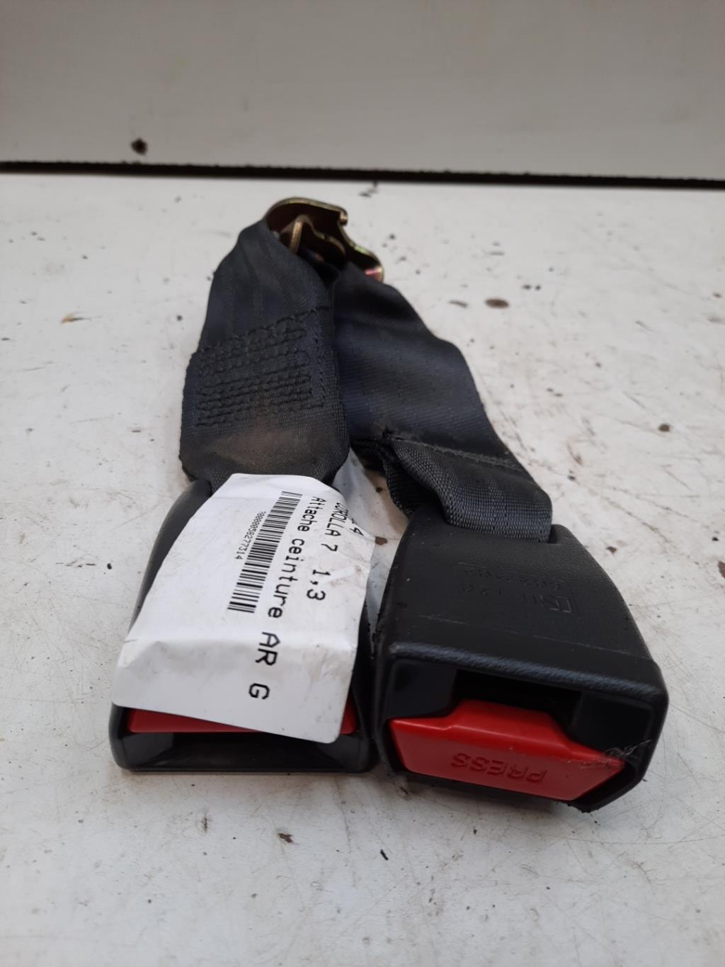Aggancio cintura sicurezza posteriore sinistro TOYOTA COROLLA 7  - 1