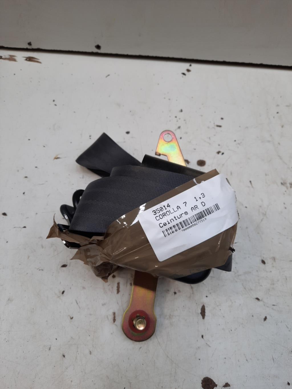 Cintura di sicurezza posteriore destra TOYOTA COROLLA 7  - 1