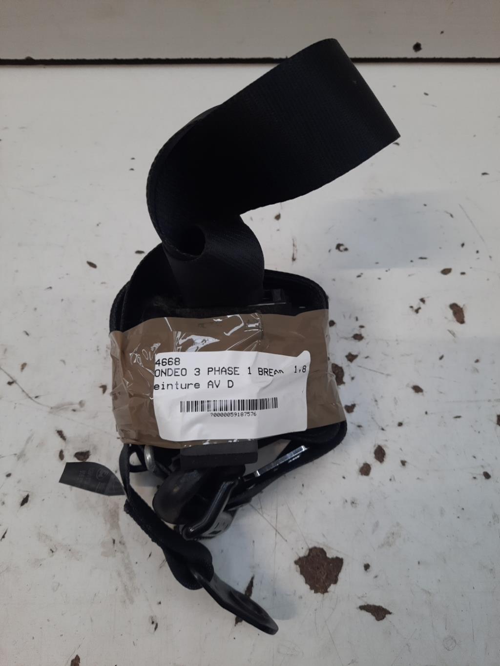 Cintura di sicurezza anteriore destra FORD MONDEO 3 PHASE 1 BREAK  - 1