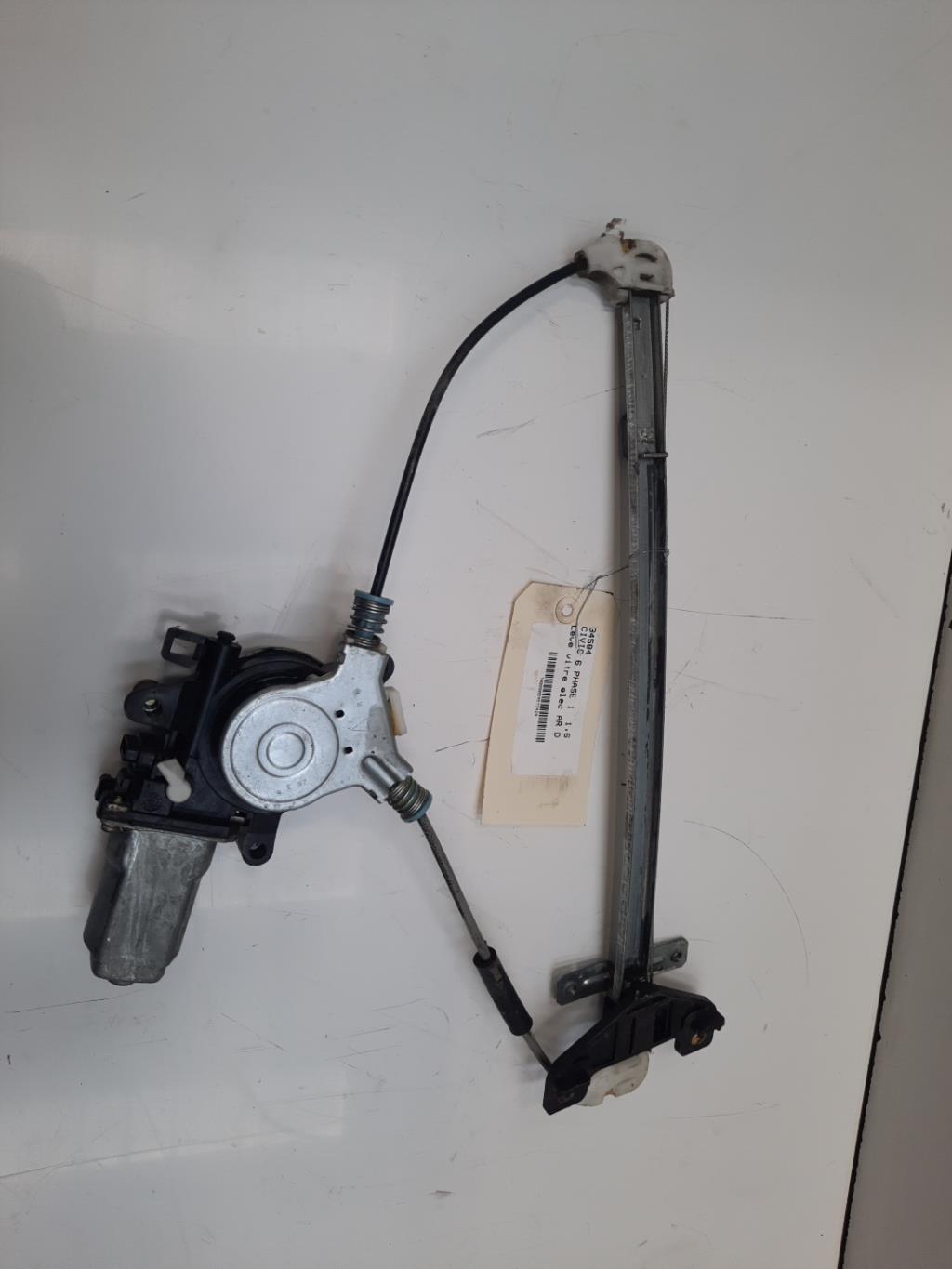 Alzacristalli elettrico posteriore destro HONDA CIVIC 7 Gasolina - 1