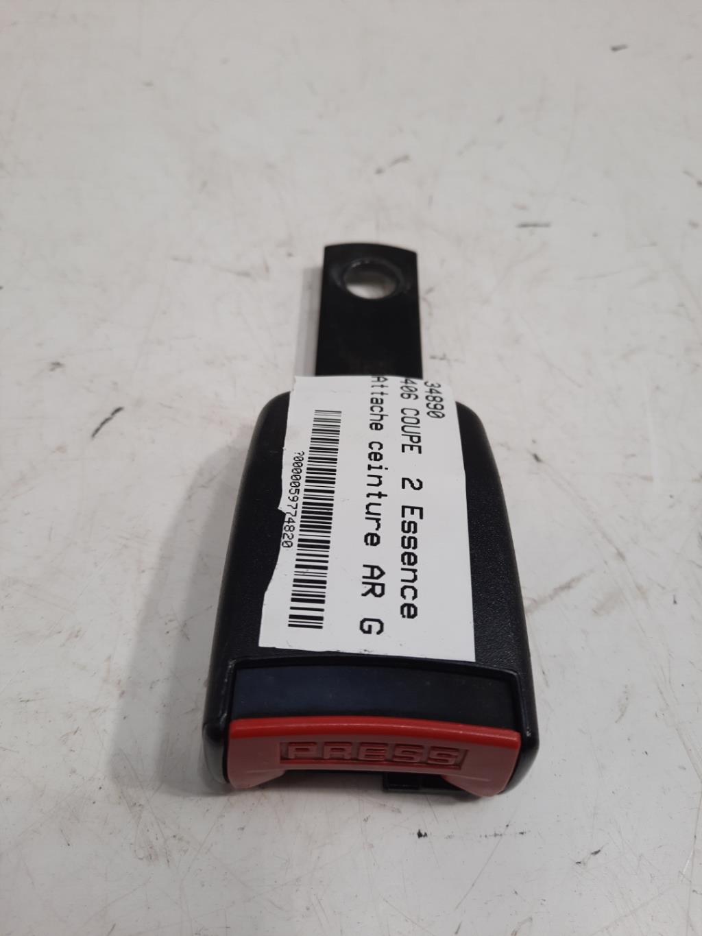 Aggancio cintura sicurezza posteriore sinistro PEUGEOT 406 COUPE Gasolina - 1
