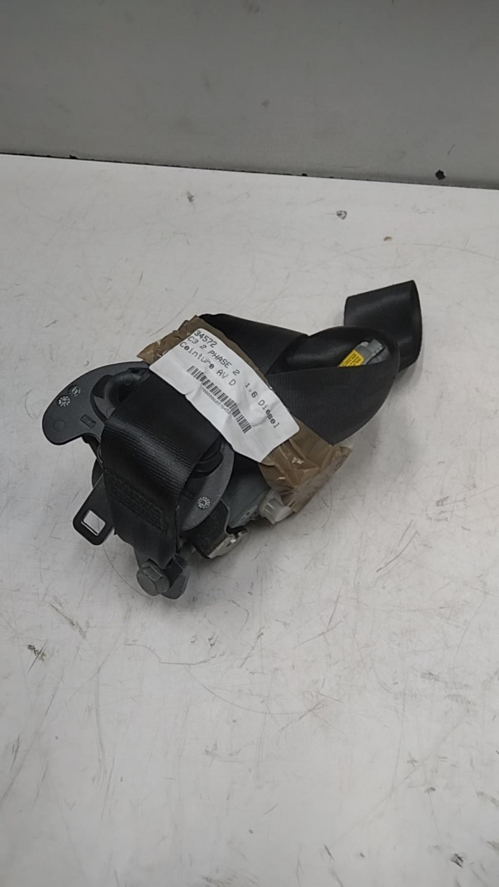 Cintura di sicurezza anteriore destra CITROEN C3 2 PHASE 2 Diésel - 1