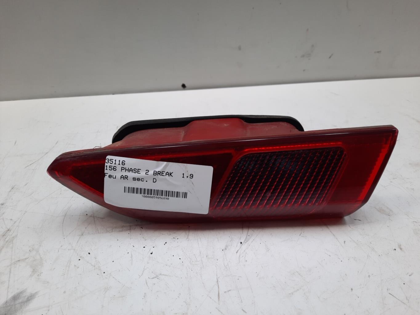 Gruppo ottico posteriore secondario destro (luci) ALFA ROMEO 156 PHASE 2 BREAK  - 1
