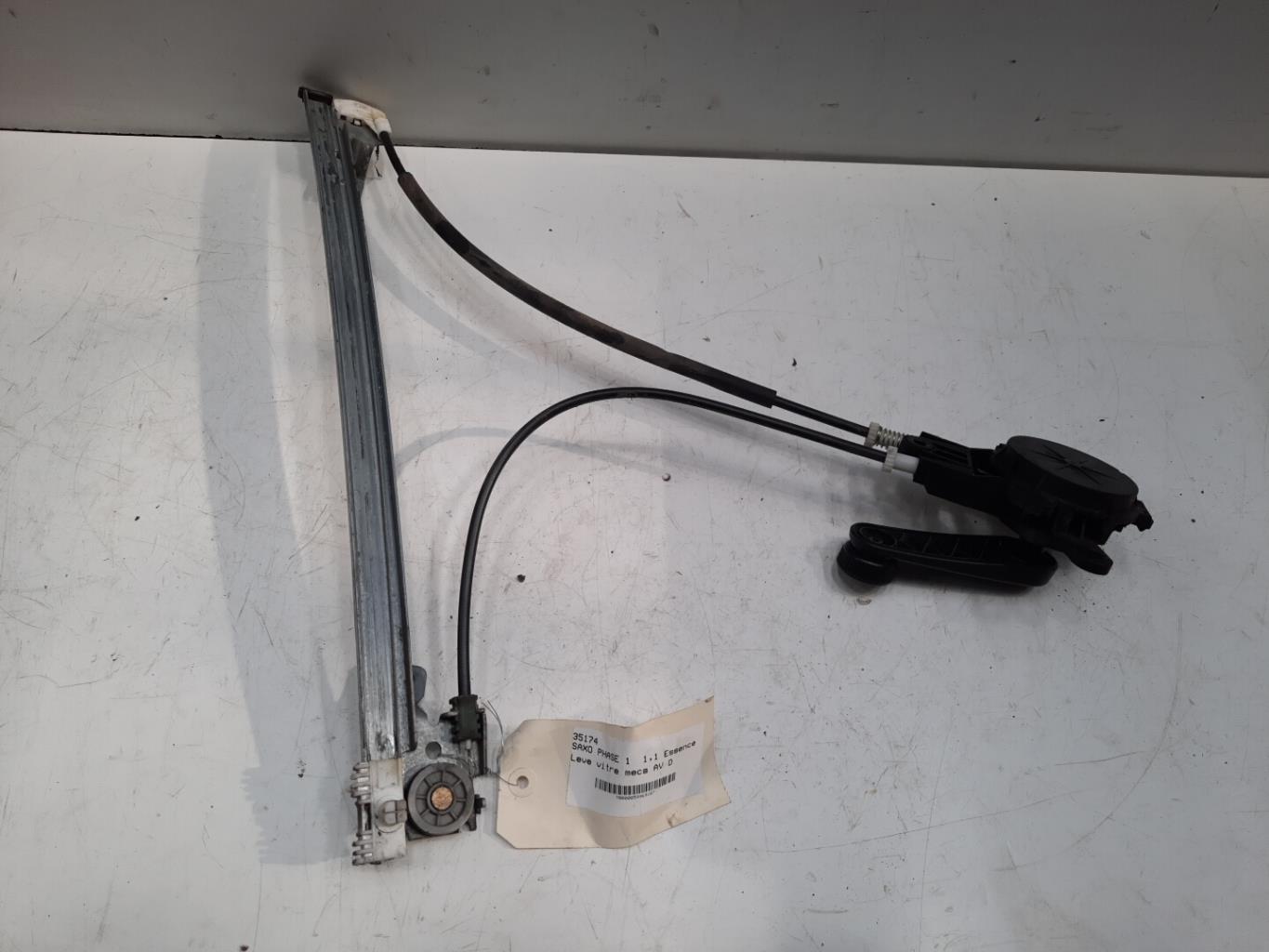 Alzacristalli manuale anteriore destro CITROEN SAXO PHASE 1 Gasolina - 1
