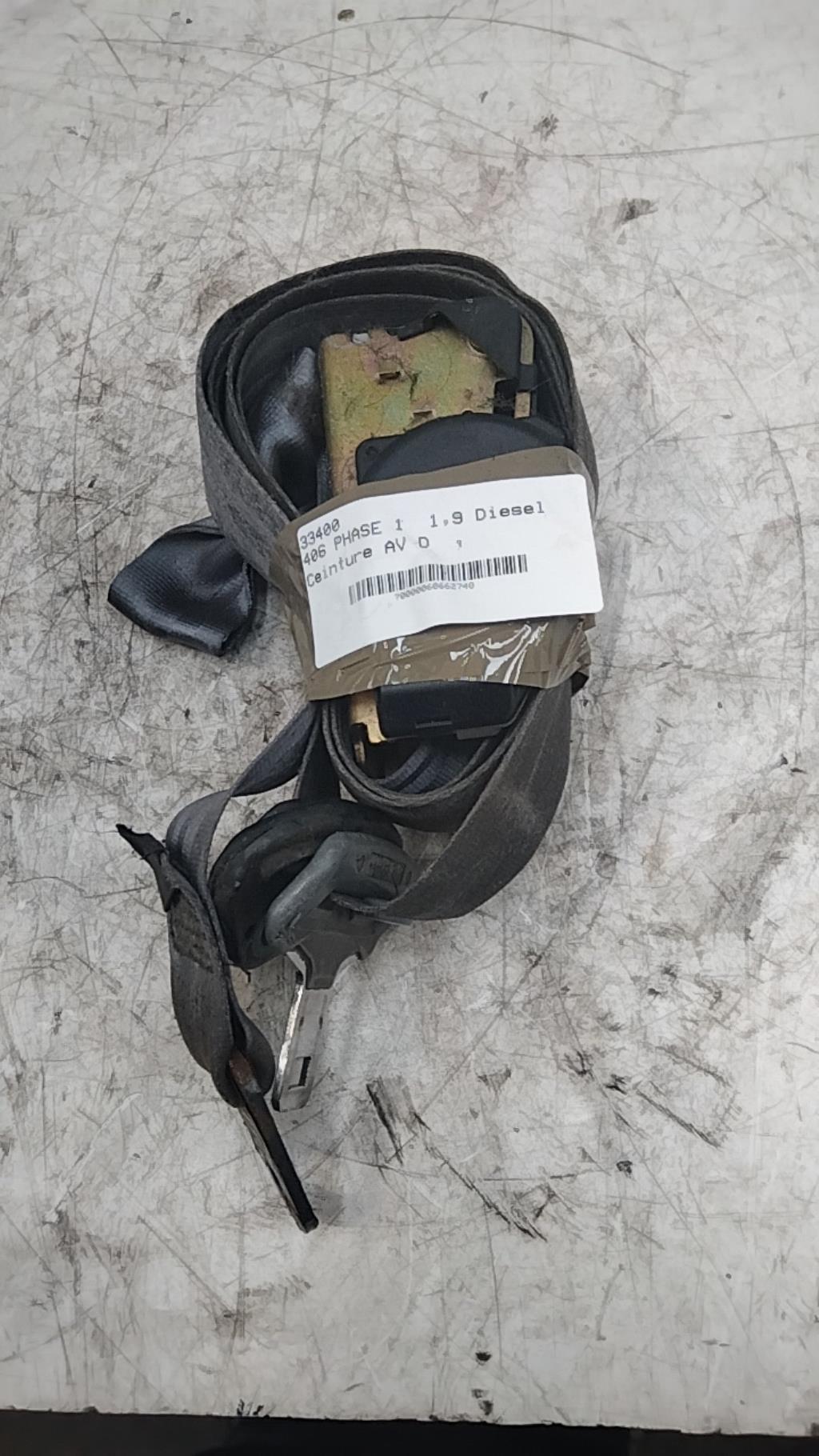 Cintura di sicurezza anteriore destra PEUGEOT 406 PHASE 1 Diésel - 1
