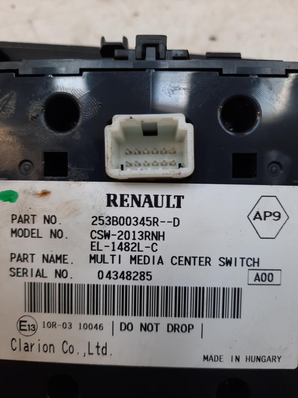 Commande GPS RENAULT SCENIC 3 PHASE 2 Diesel - 1