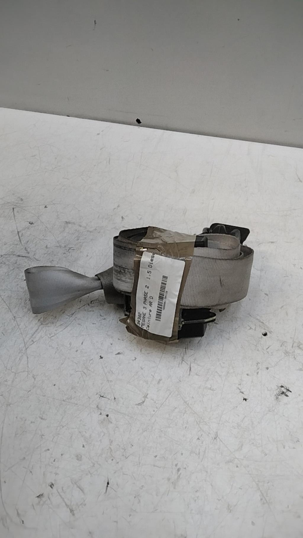 Cintura di sicurezza posteriore destra RENAULT MEGANE 3 PHASE 2 Diésel - 1