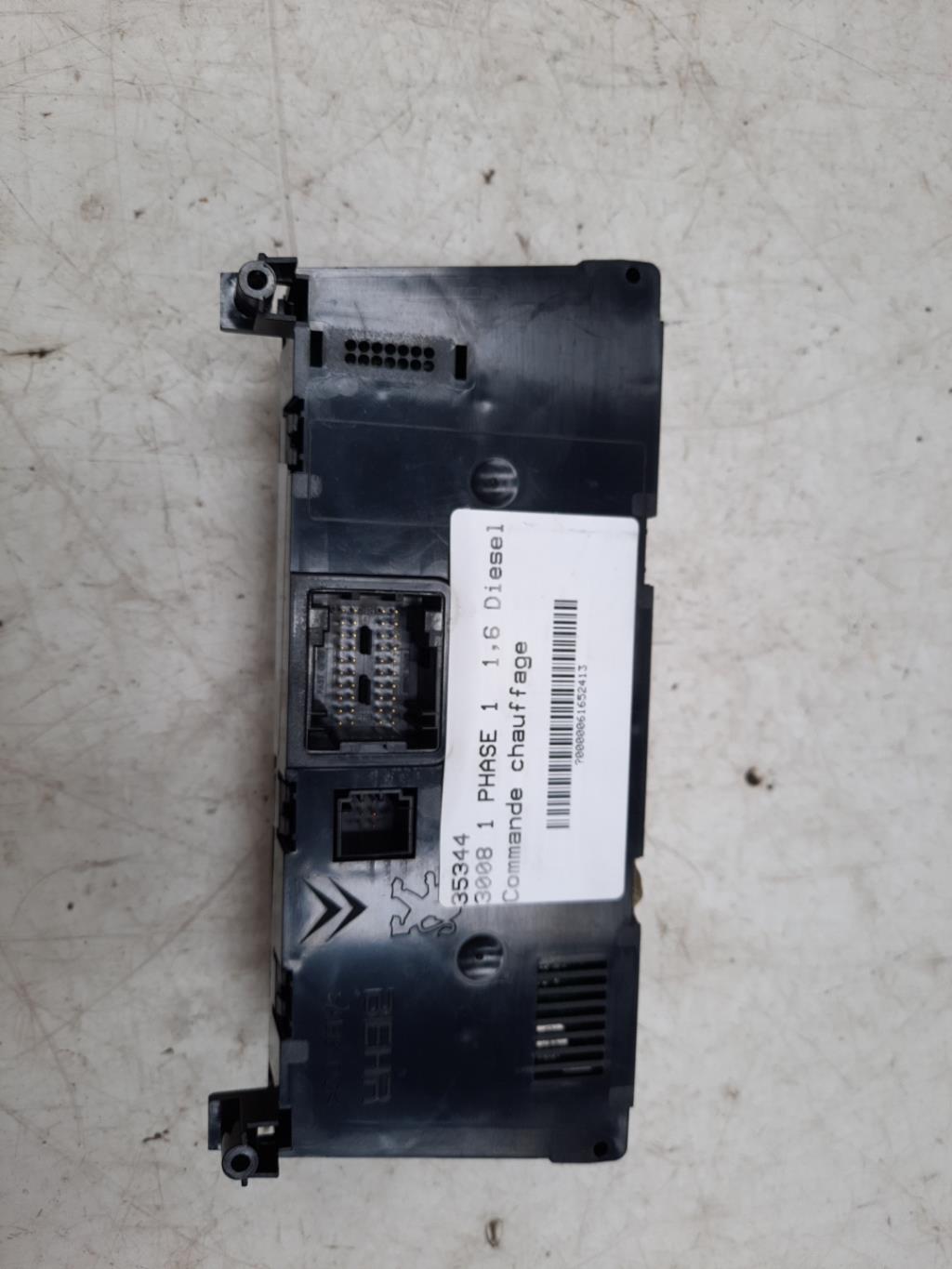 Commande chauffage PEUGEOT 3008 1 PHASE 1 Diesel - 1