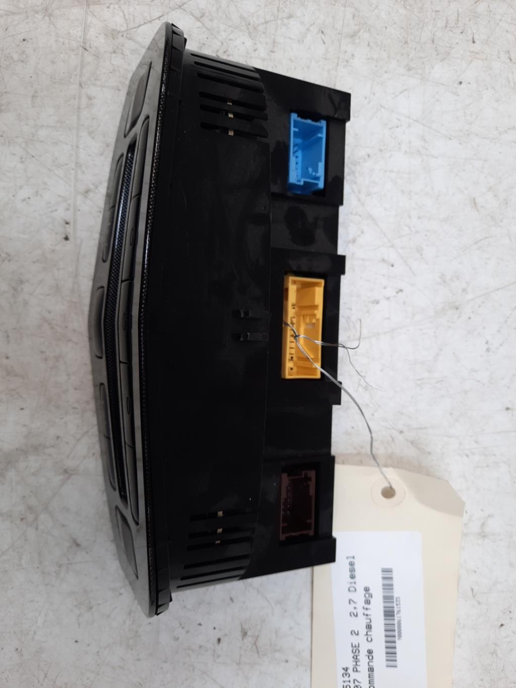 Commande chauffage PEUGEOT 607 PHASE 2 Diesel - 1