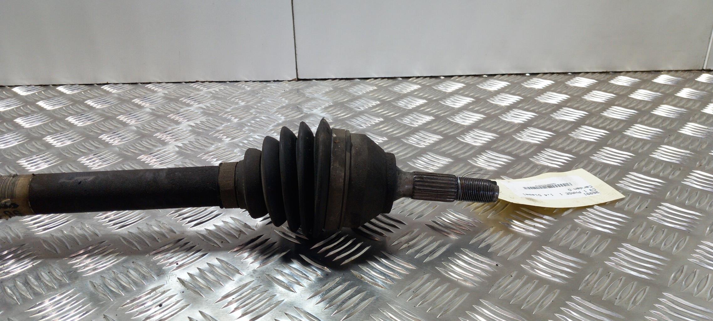 Cardan droit (transmission) CITROEN C3 1 PHASE 1 Diesel - 1