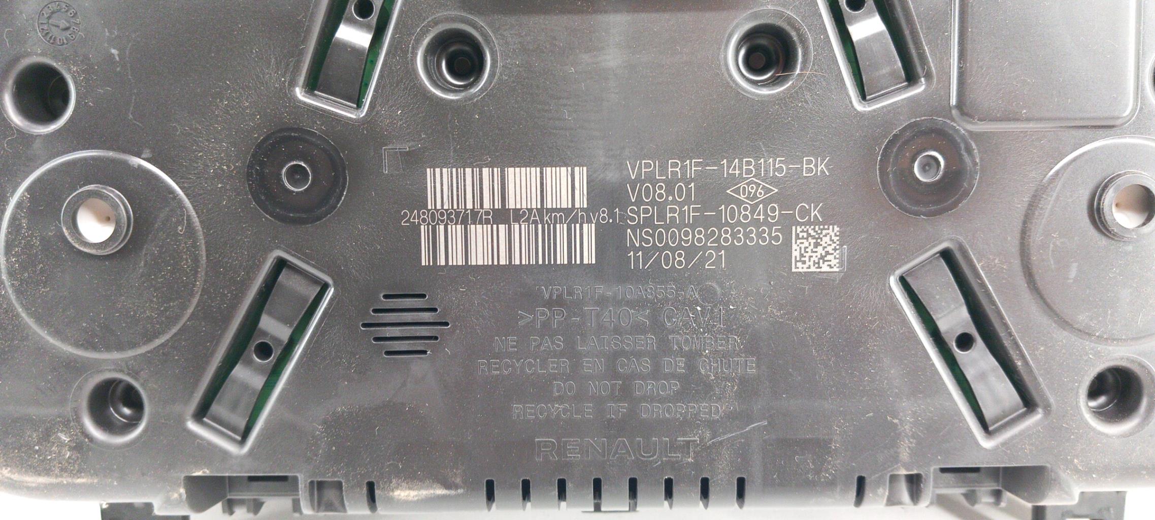 Compteur DACIA SANDERO 3 STEPWAY Essence/GPL/Hybride - 1