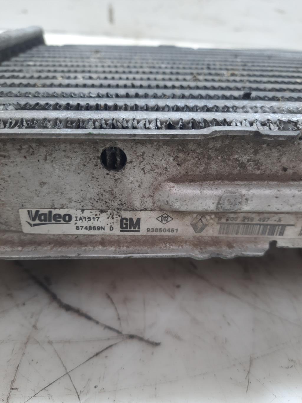 Echangeur air (Intercooler) RENAULT TRAFIC 2 PHASE 1 Diesel - 1