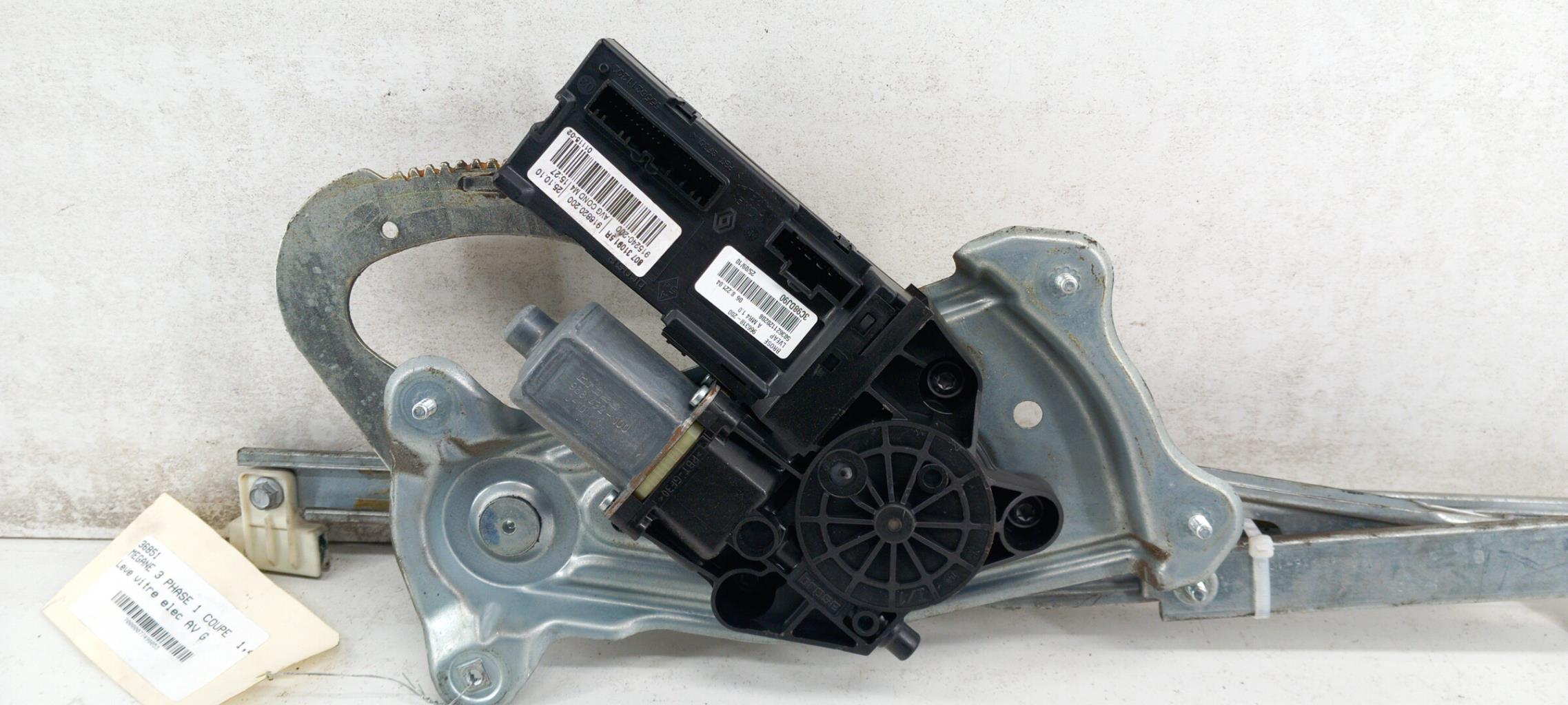 Alzacristalli elettrico anteriore sinistro RENAULT MEGANE 3 PHASE 1 COUPE Gasolina - 1
