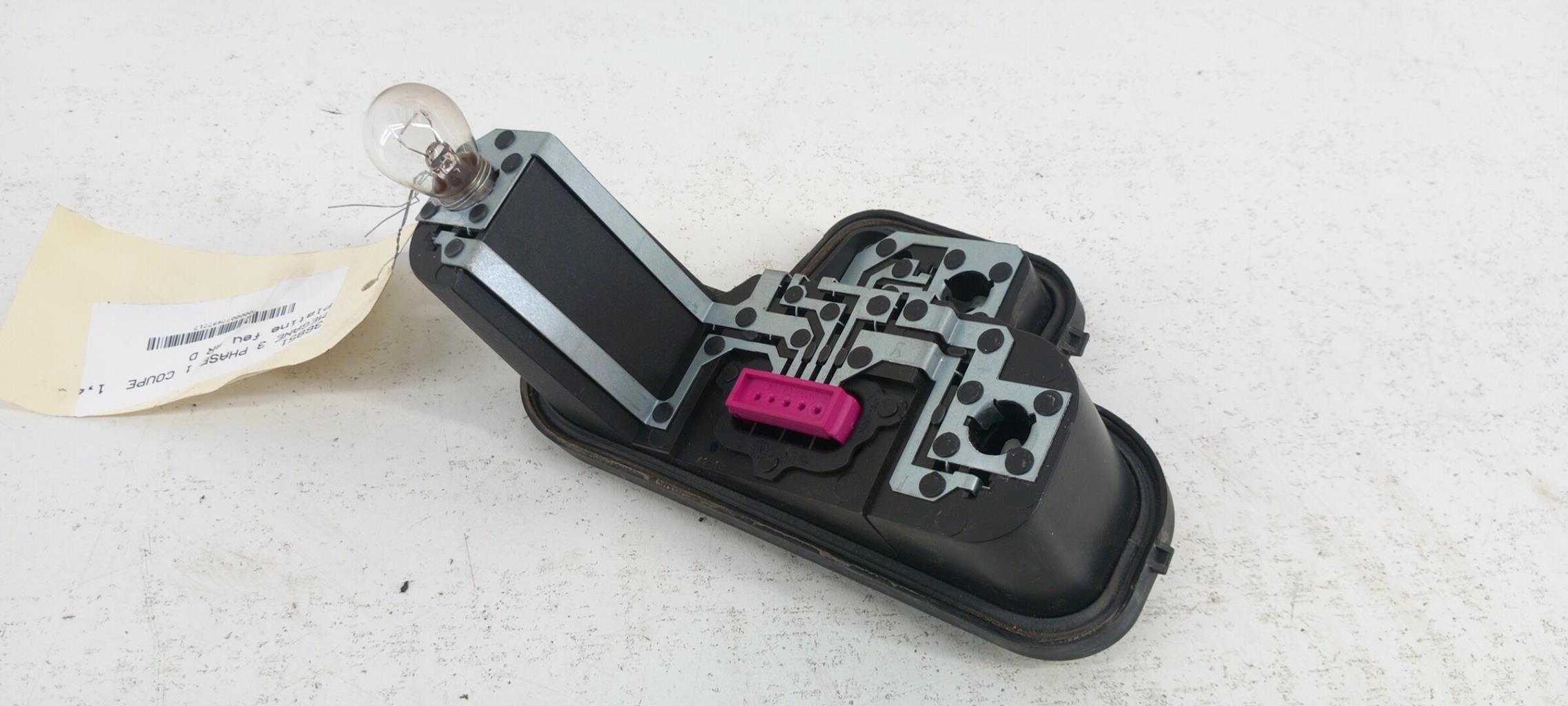 Base portalampade fanale posteriore destro RENAULT MEGANE 3 PHASE 1 COUPE Gasolina - 1