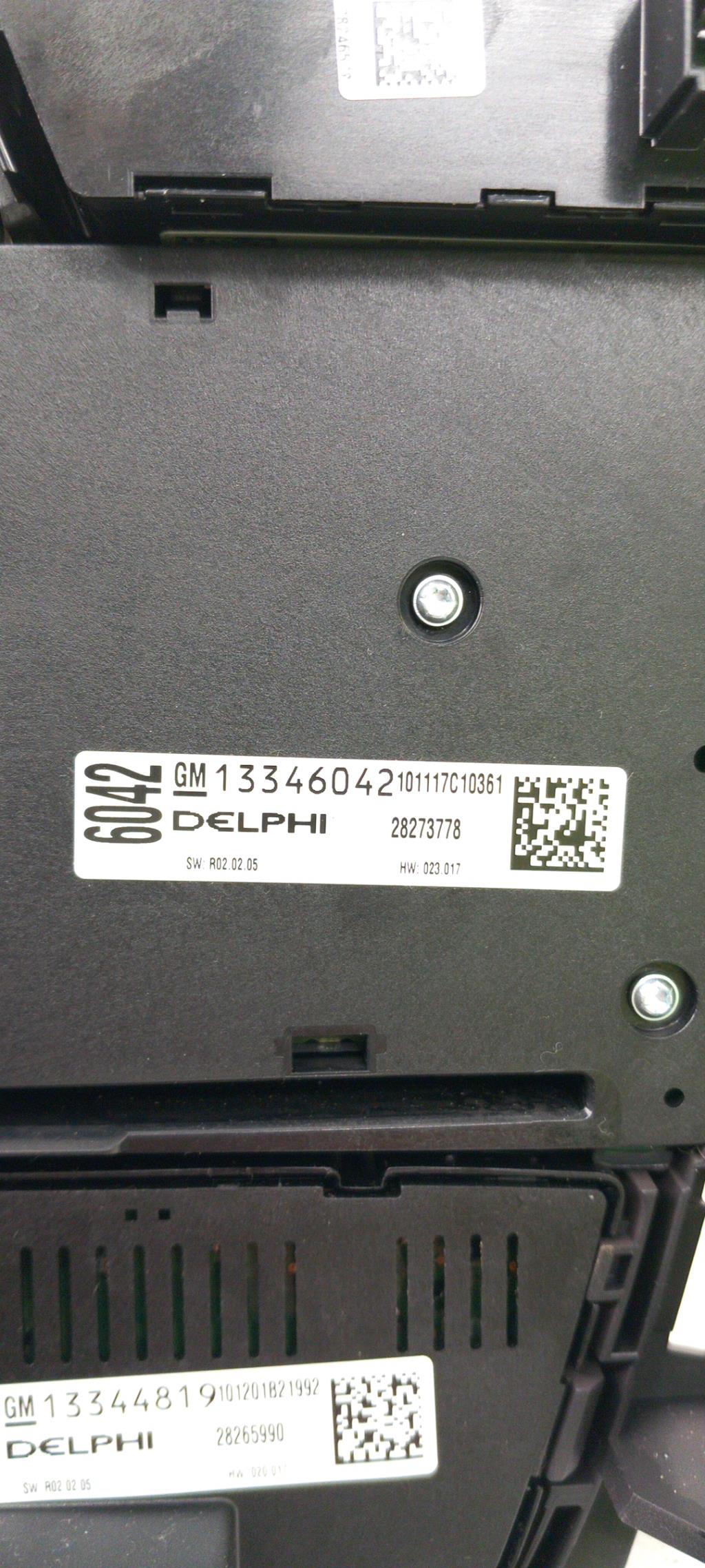 Commande chauffage OPEL MERIVA B PHASE 1 Essence - 1