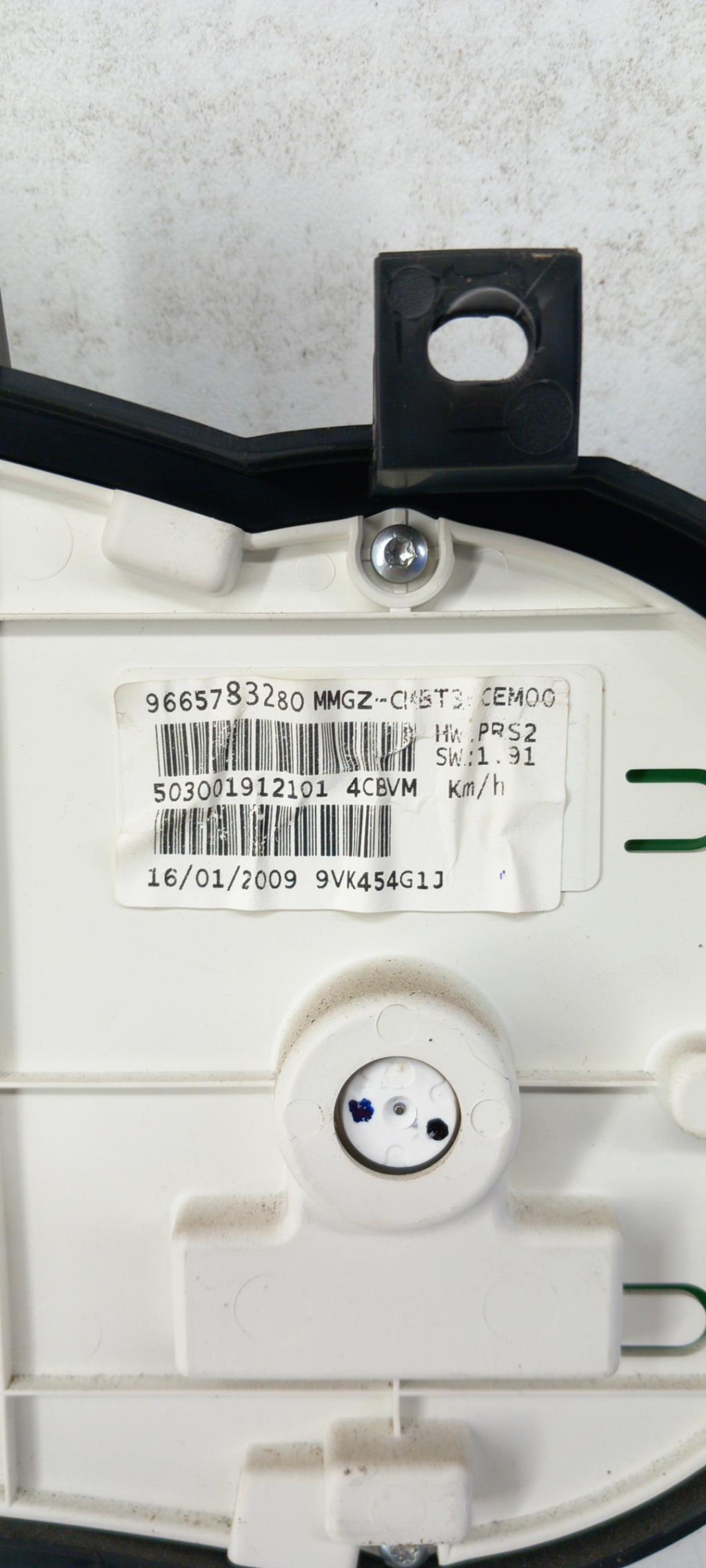 Compteur PEUGEOT 206+ Diesel - 1