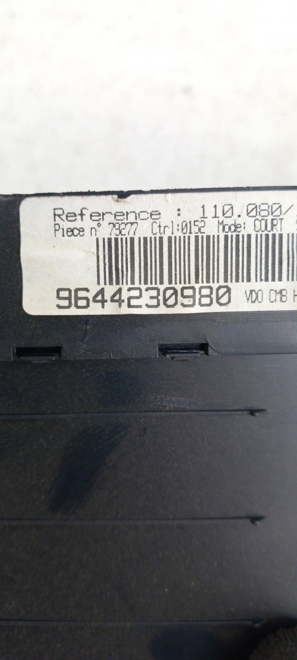 Compteur PEUGEOT 406 PHASE 2 Diesel - 1