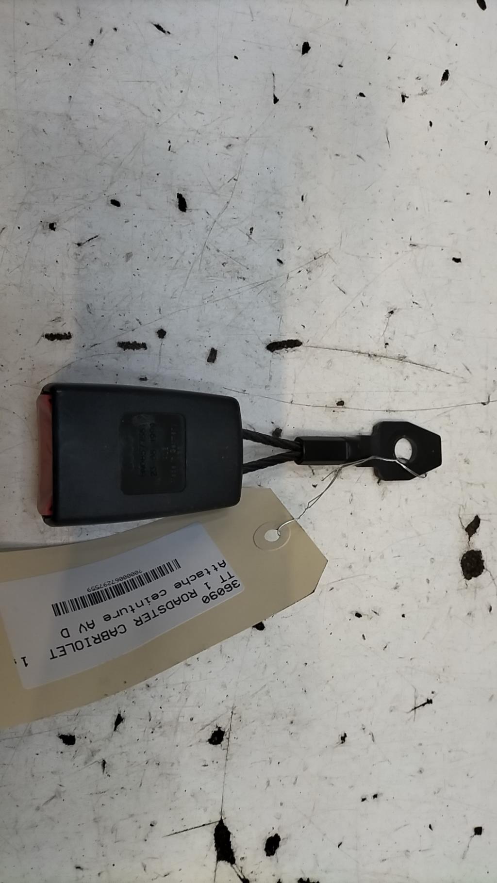 Aggancio cintura sicurezza anteriore destro AUDI TT 1 ROADSTER CABRIOLET Gasolina - 1