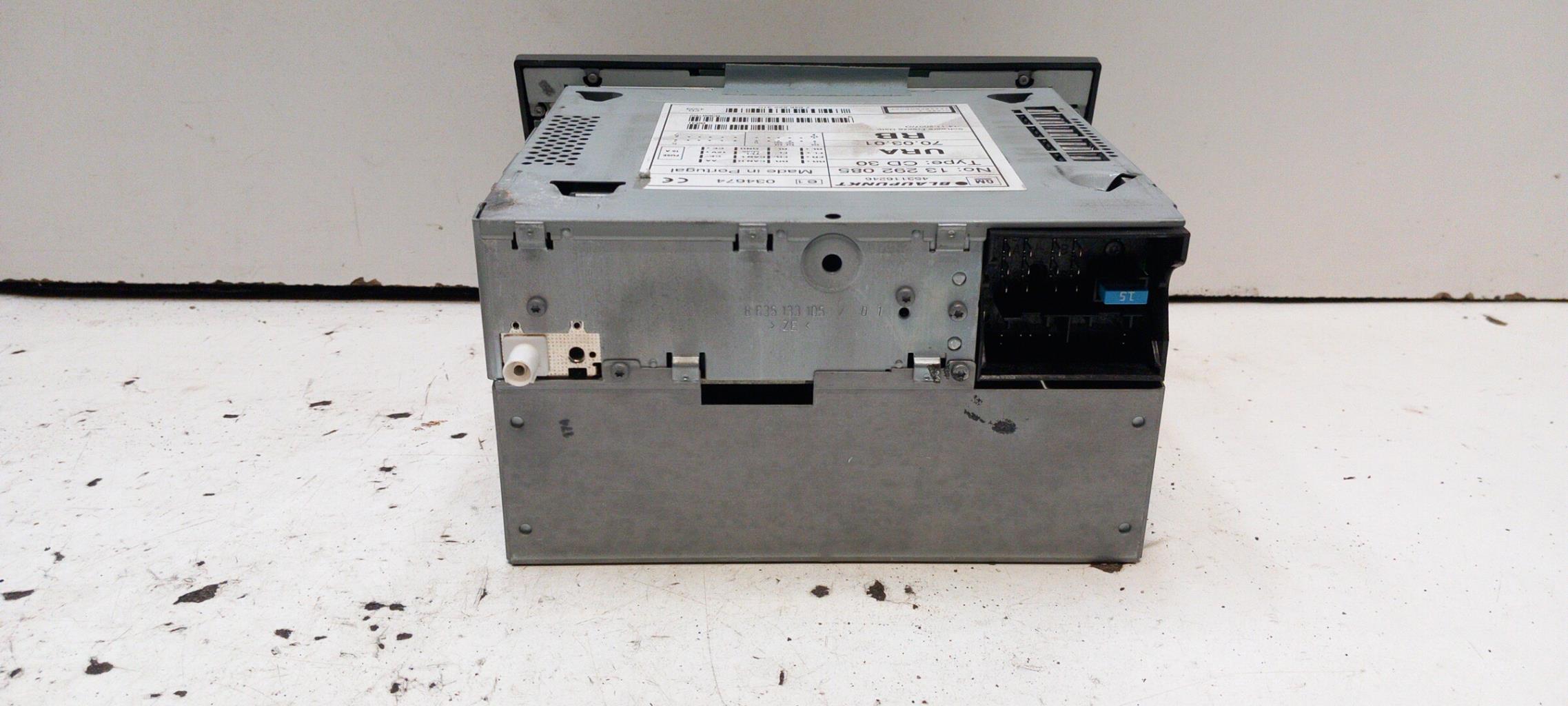 Autoradio originale OPEL MERIVA A PHASE 2 Diésel - 1