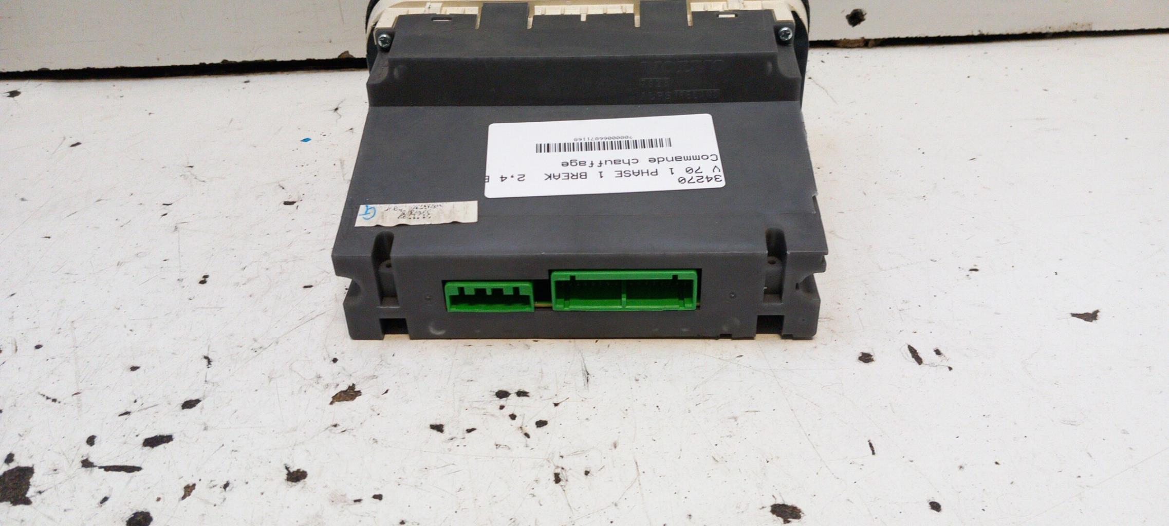 Commande chauffage VOLVO V 70 1 PHASE 1 BREAK Essence - 1