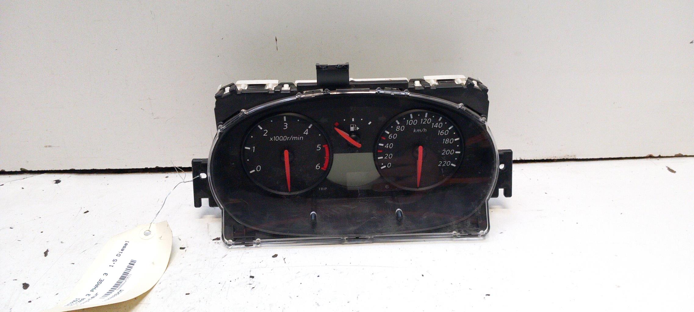 Compteur NISSAN MICRA 3 PHASE 3 Diesel - 1