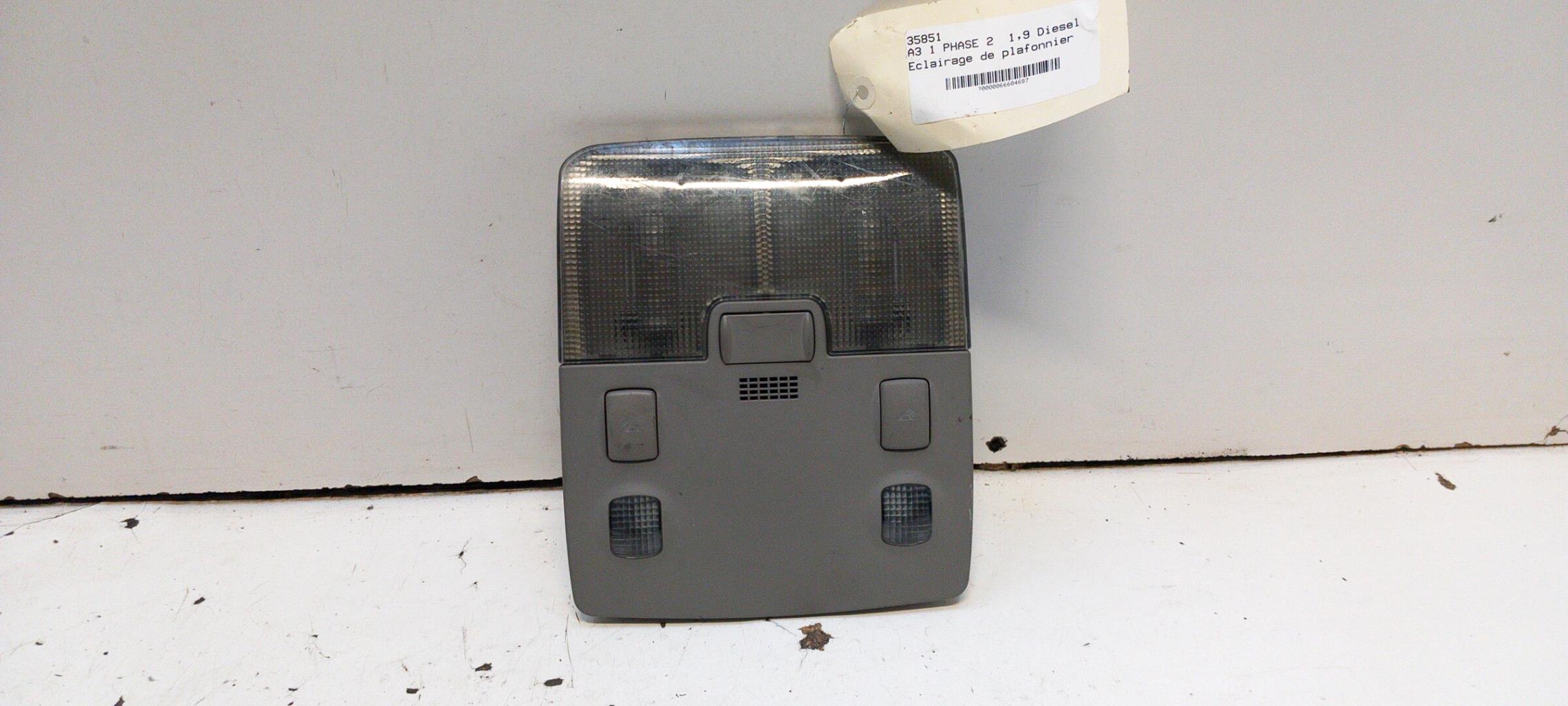 Eclairage de plafonnier AUDI A3 1 PHASE 2 Diesel - 1