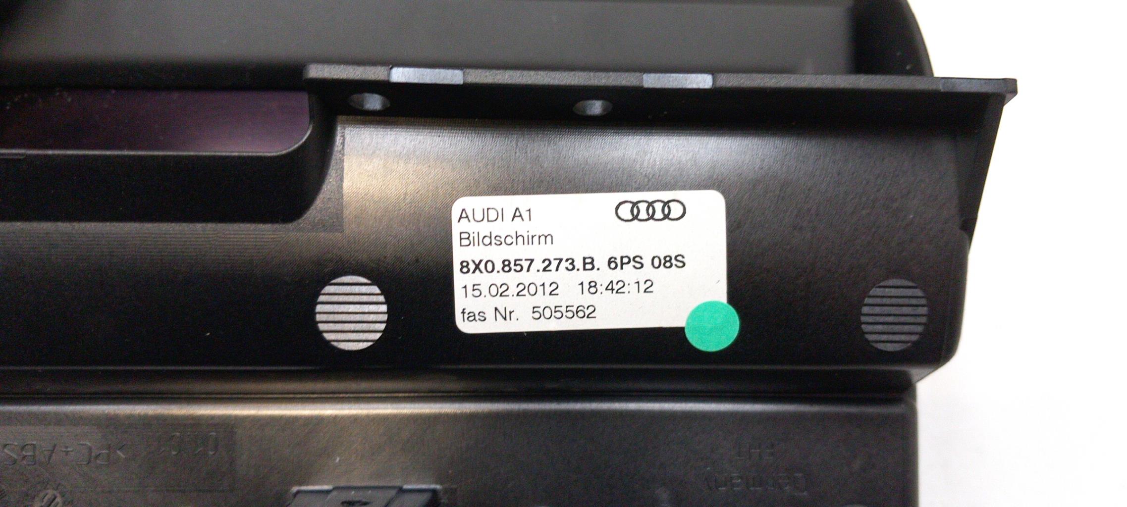 Ecran GPS AUDI A1 1 SPORTBACK PHASE 1 Essence - 1