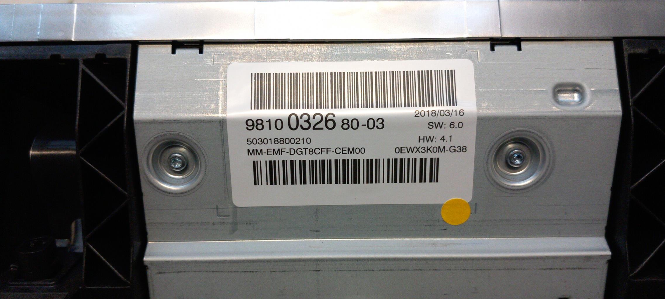 Ecran GPS PEUGEOT 3008 2 PHASE 1 Diesel - 1