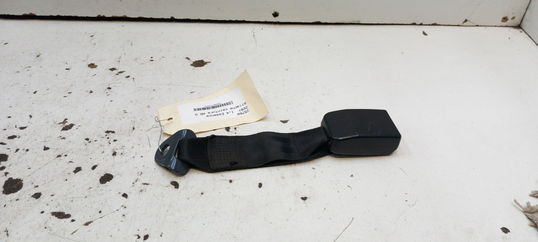 Aggancio cintura sicurezza posteriore destro PEUGEOT 206+ Gasolina - 1