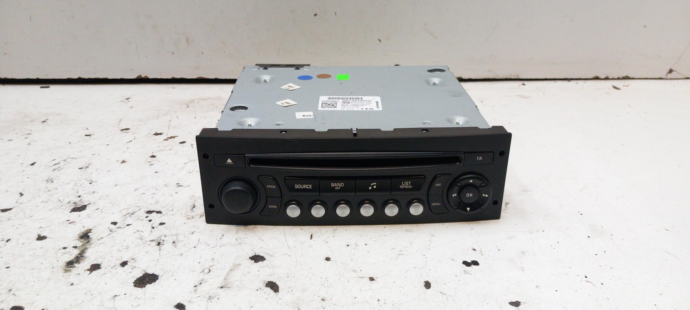 Autoradio originale PEUGEOT 207 PHASE 2 Diésel - 1