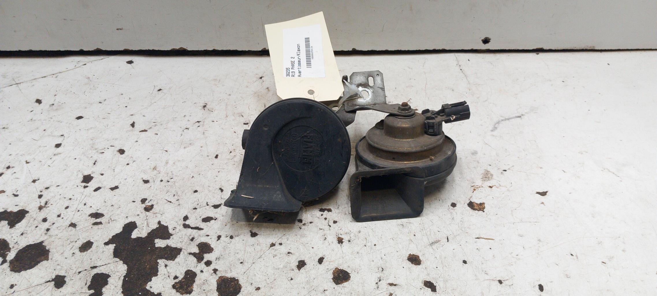 Tromba/Clacson RENAULT R19 PHASE 2  - 1