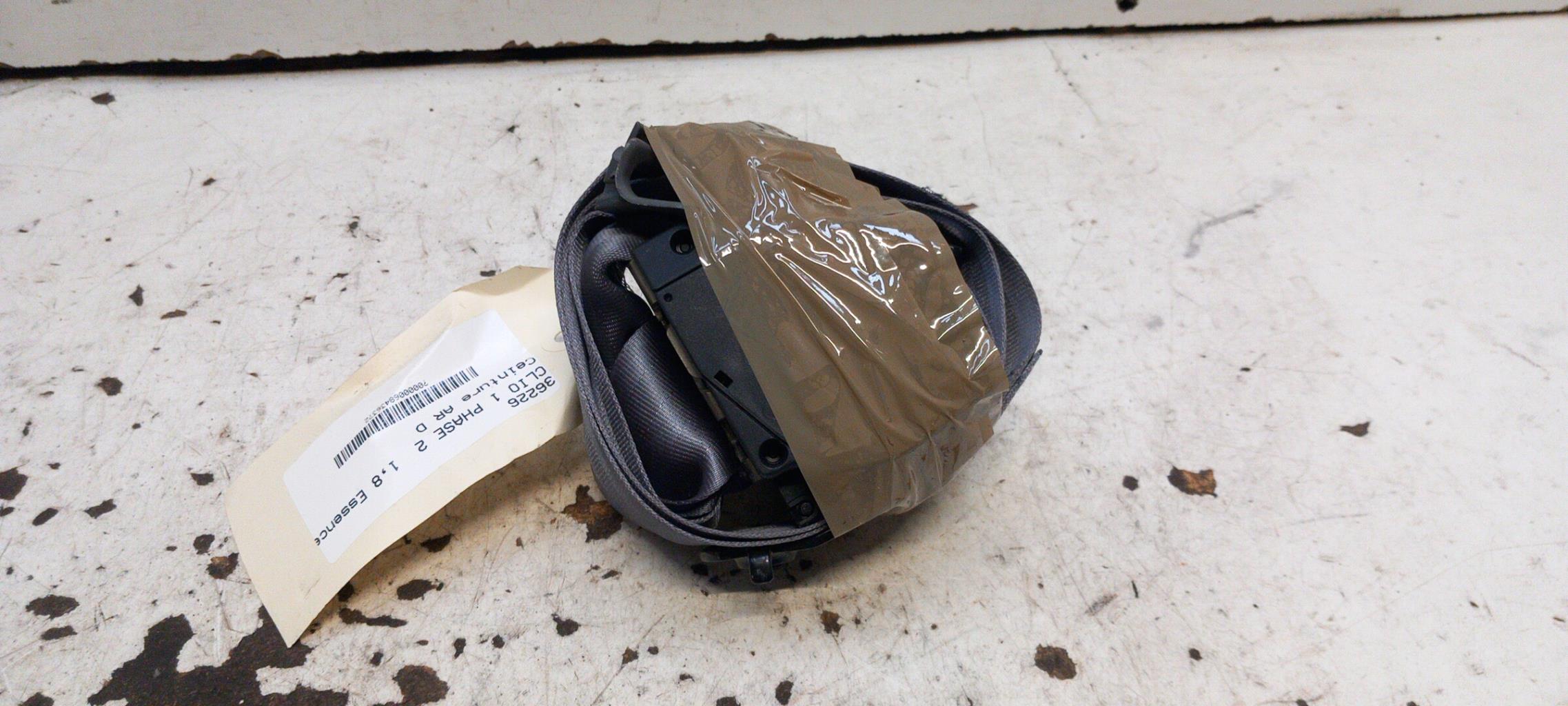 Cintura di sicurezza posteriore destra RENAULT CLIO 1 PHASE 2 Gasolina - 1