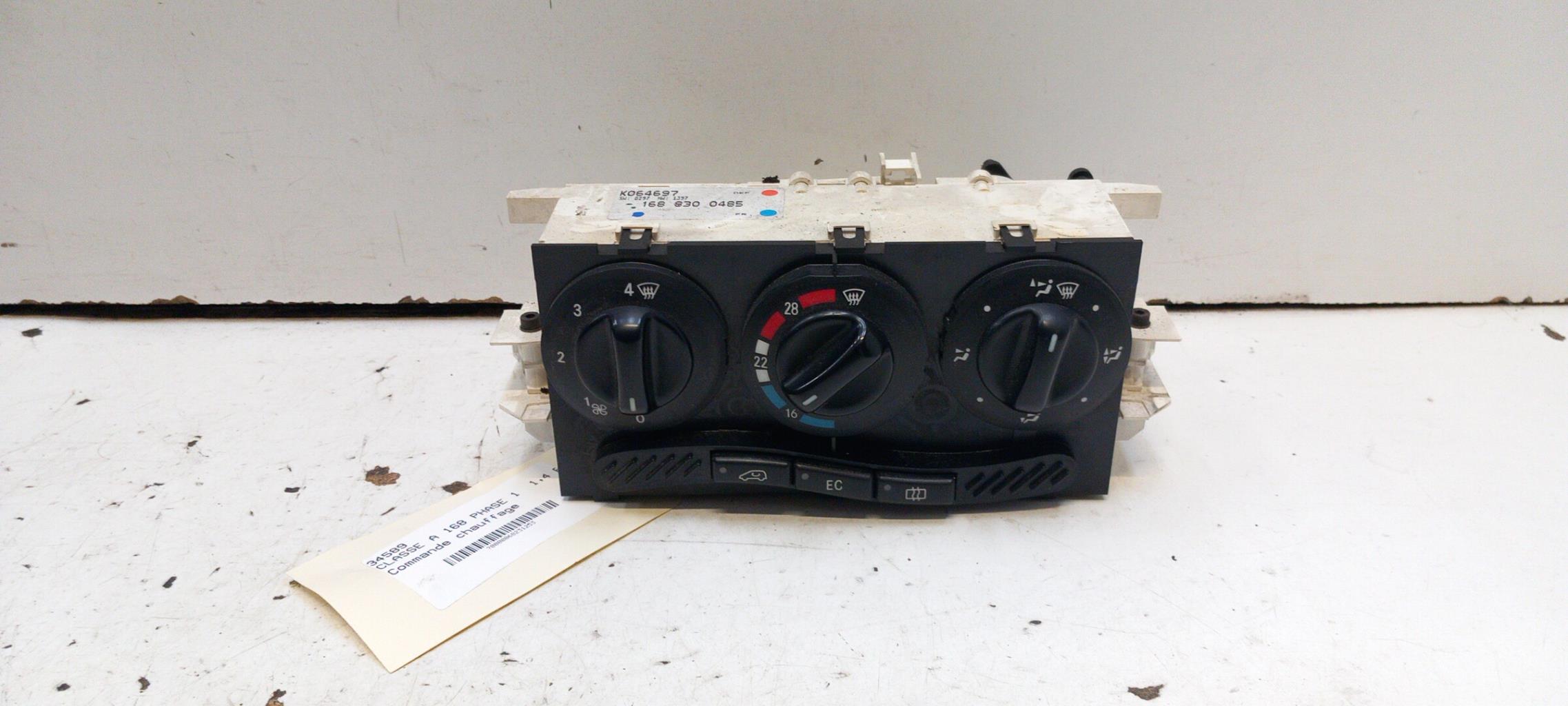 Commande chauffage MERCEDES CLASSE A 168 PHASE 1 Essence - 1