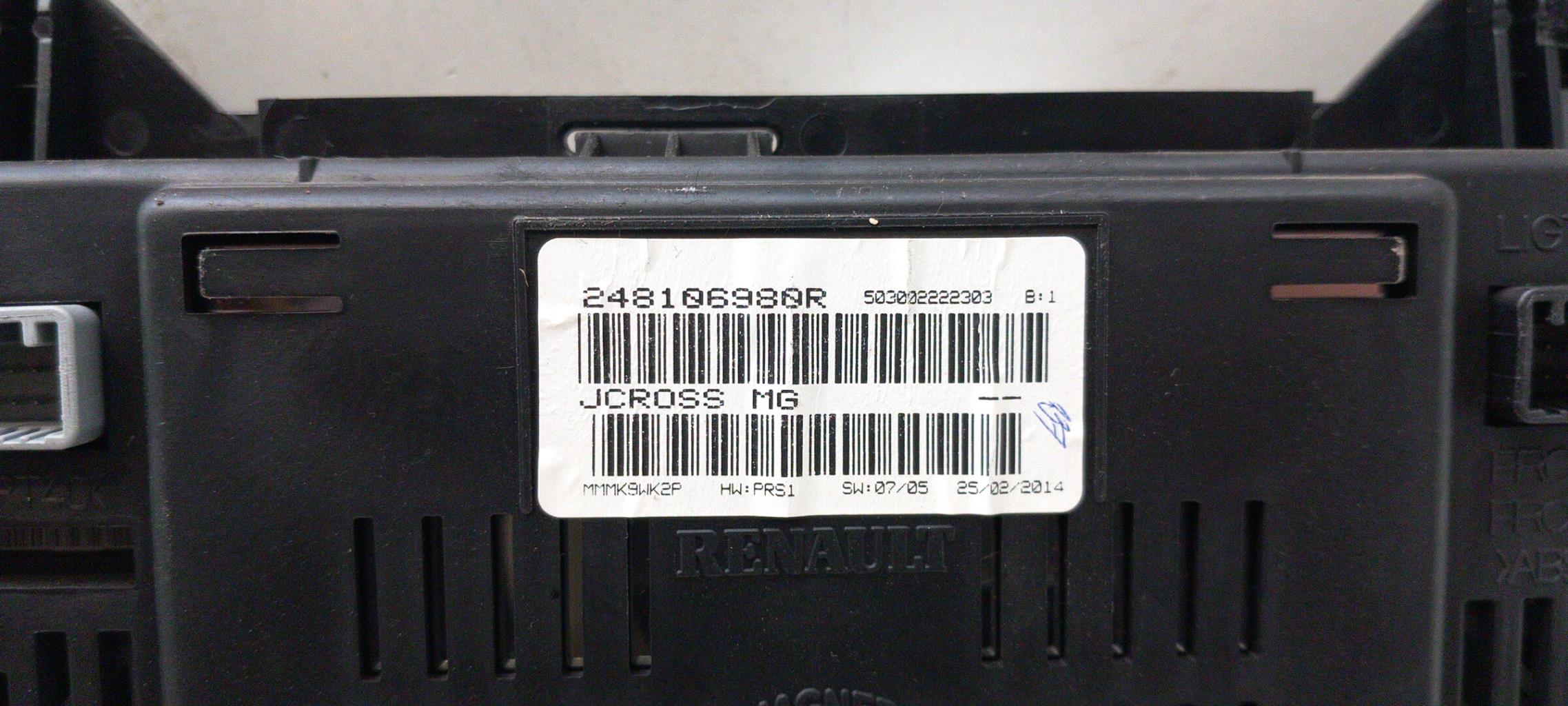 Compteur RENAULT SCENIC 3 PHASE 3 Diesel - 1