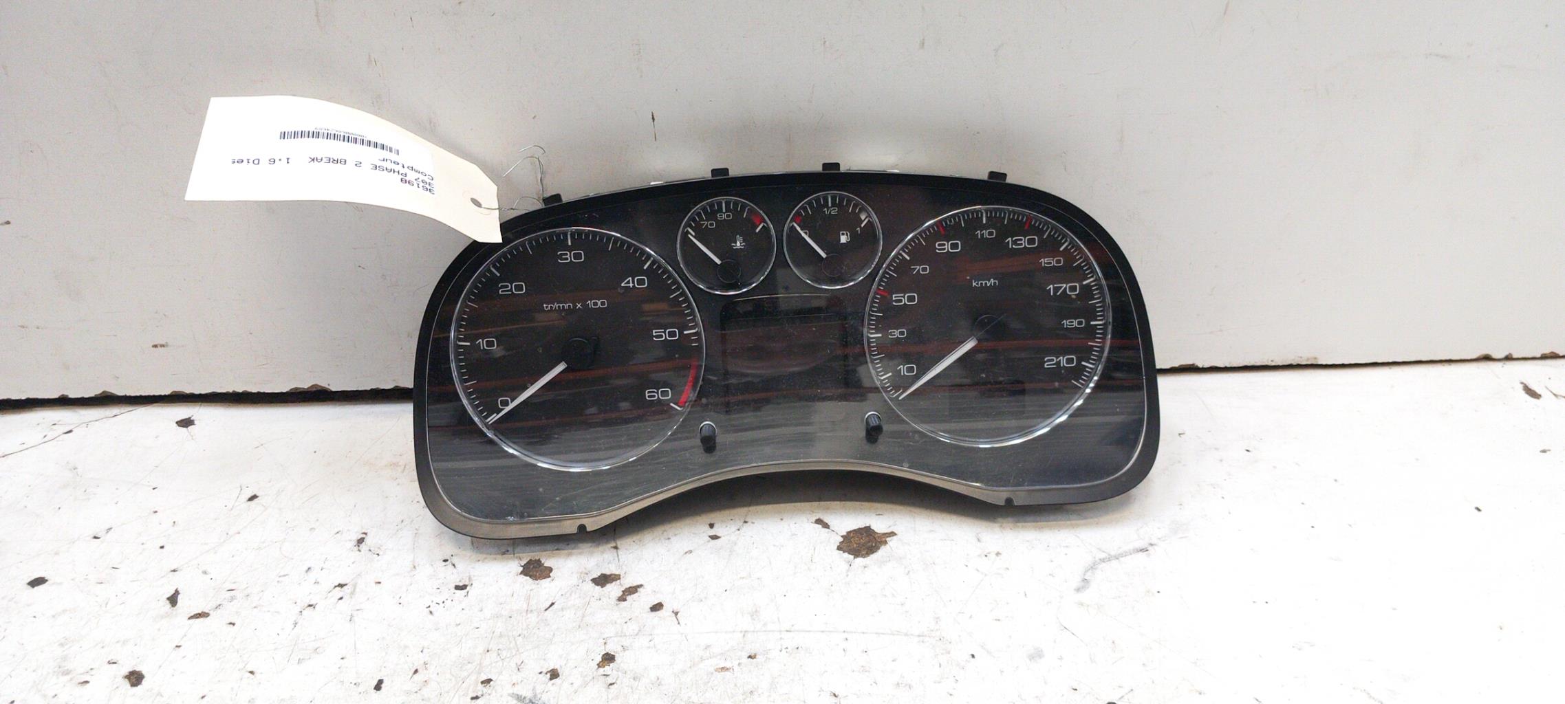 Compteur PEUGEOT 307 PHASE 2 BREAK Diesel - 1