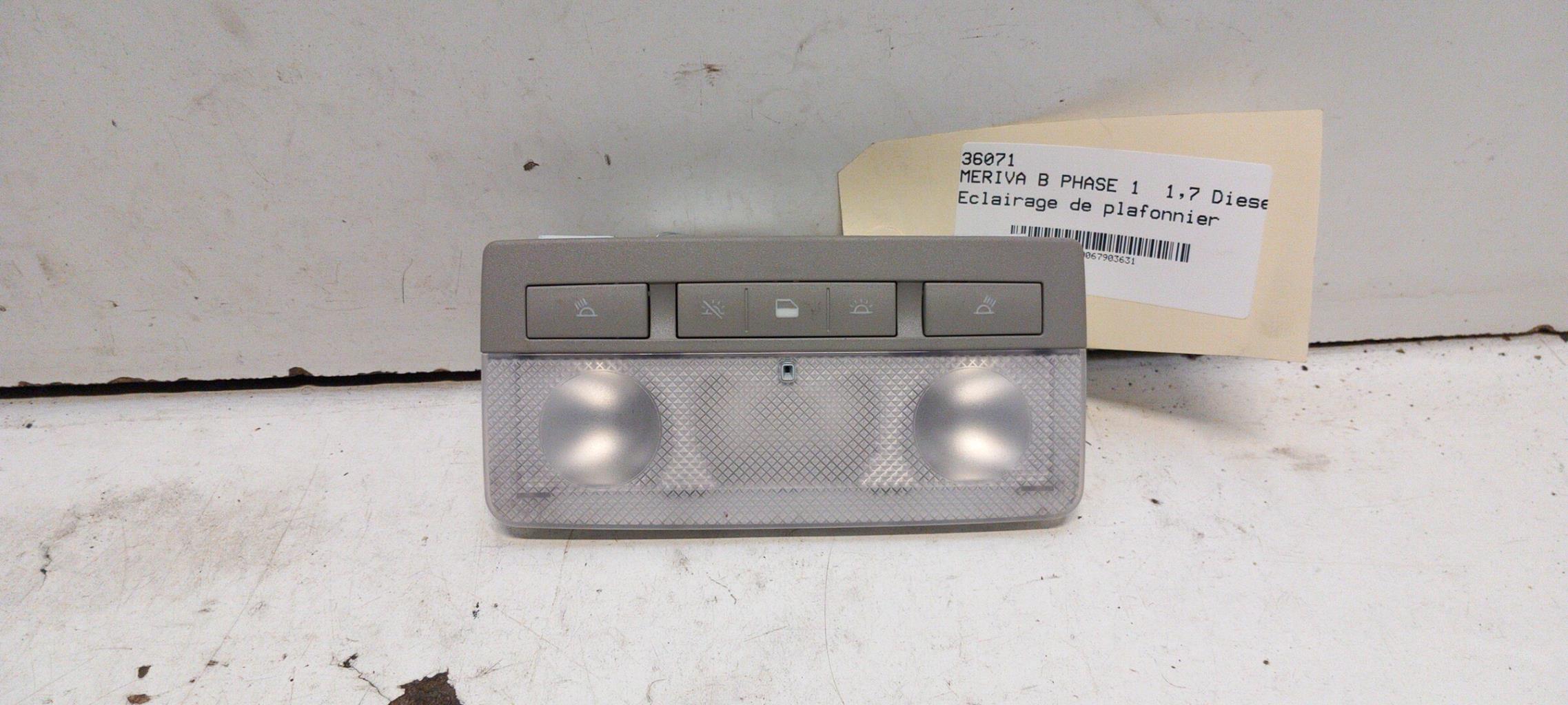 Eclairage de plafonnier OPEL MERIVA B PHASE 1 Diesel - 1