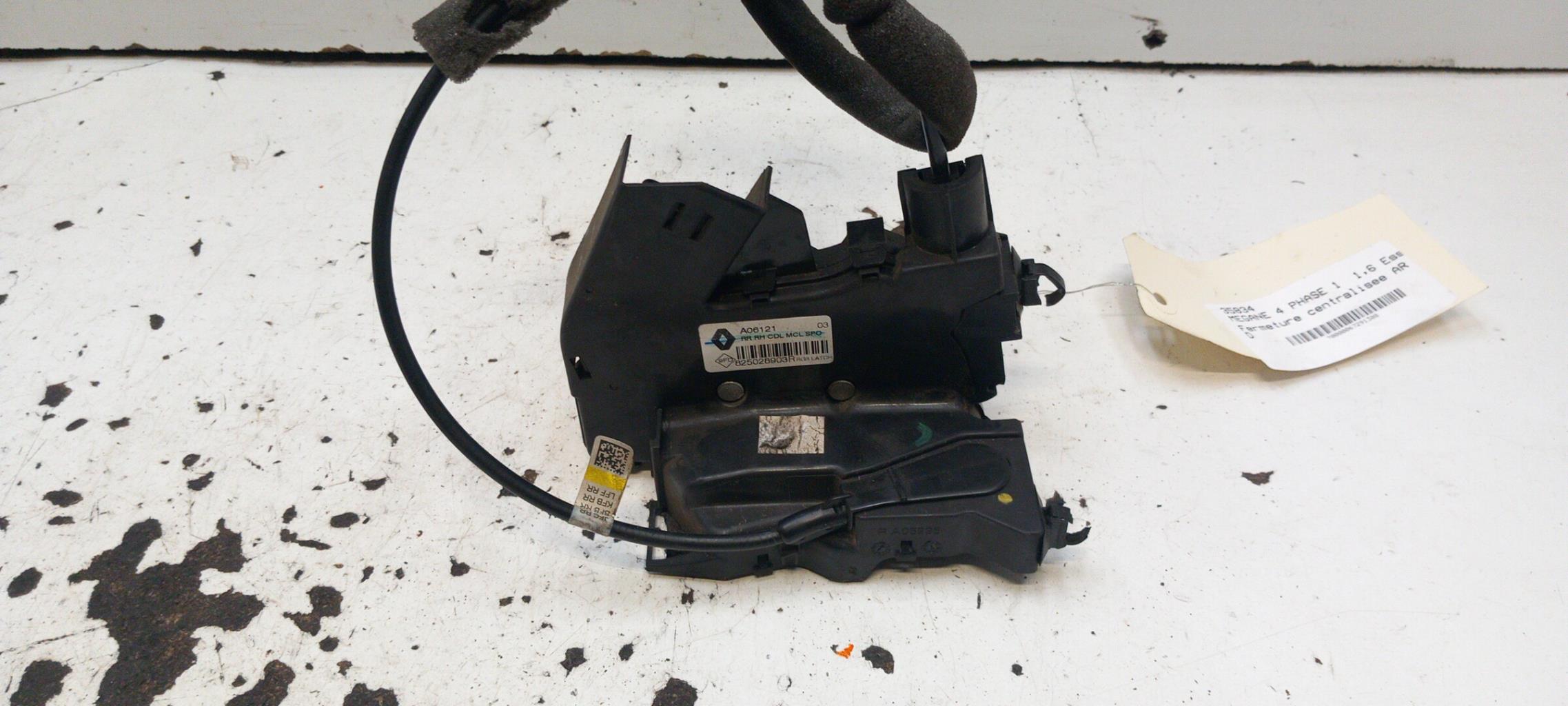 Chiusura centralizzata posteriore destra RENAULT MEGANE 4 PHASE 1 Gasolina - 1