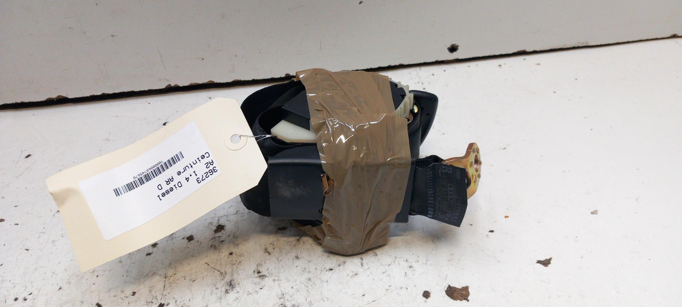 Ceinture arriere droit AUDI A2 Diesel - 1