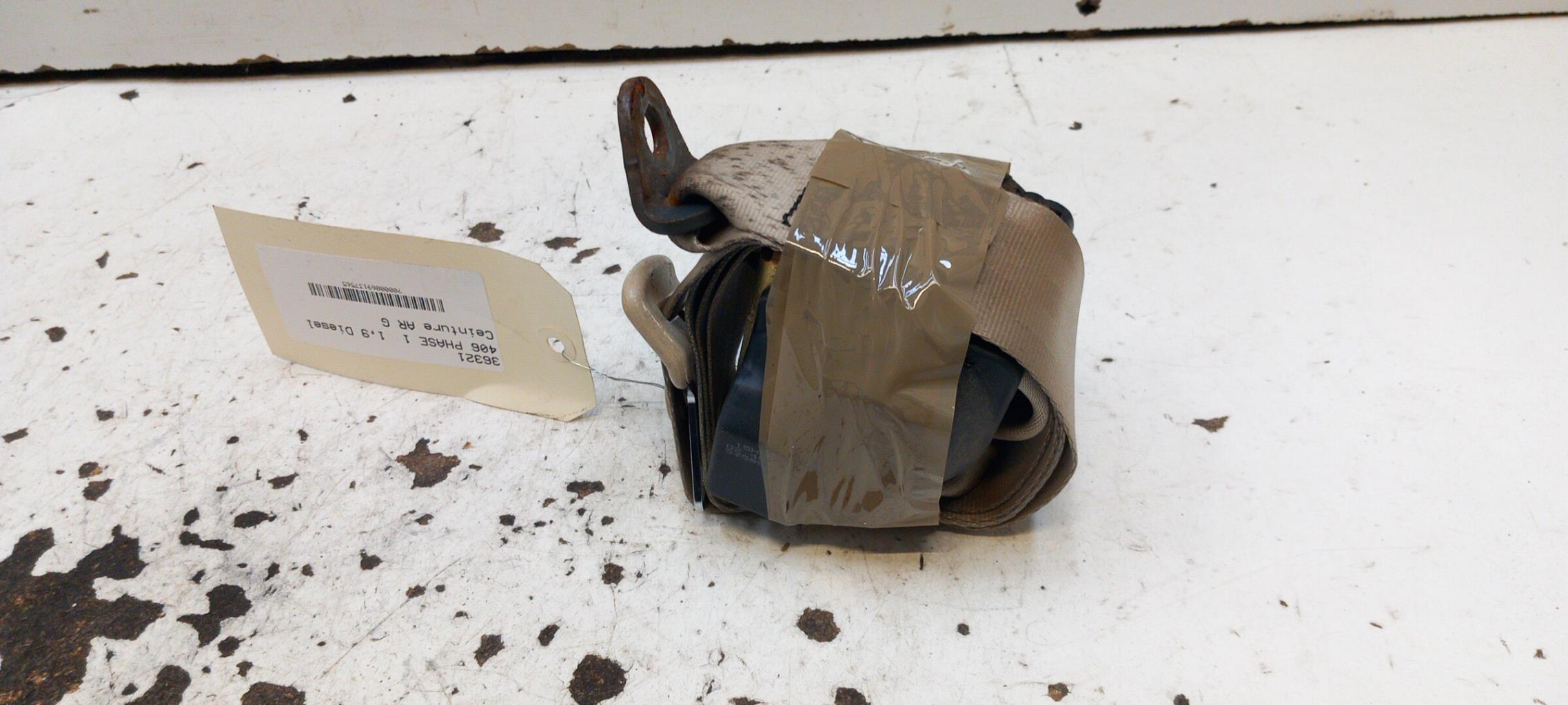 Cintura di sicurezza posteriore sinistra PEUGEOT 406 PHASE 1 Diésel - 1