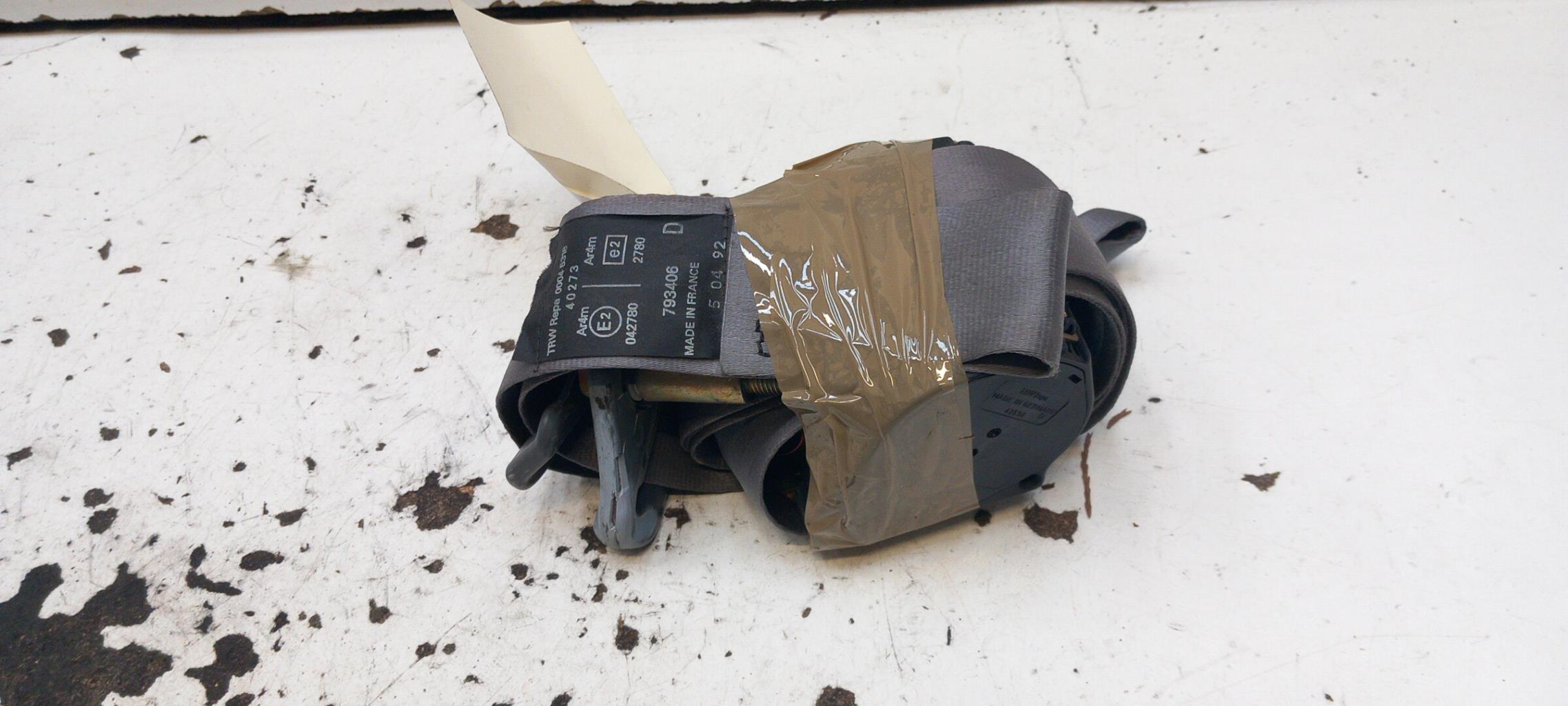 Cintura di sicurezza anteriore destra RENAULT CLIO 1 PHASE 1 Gasolina - 1