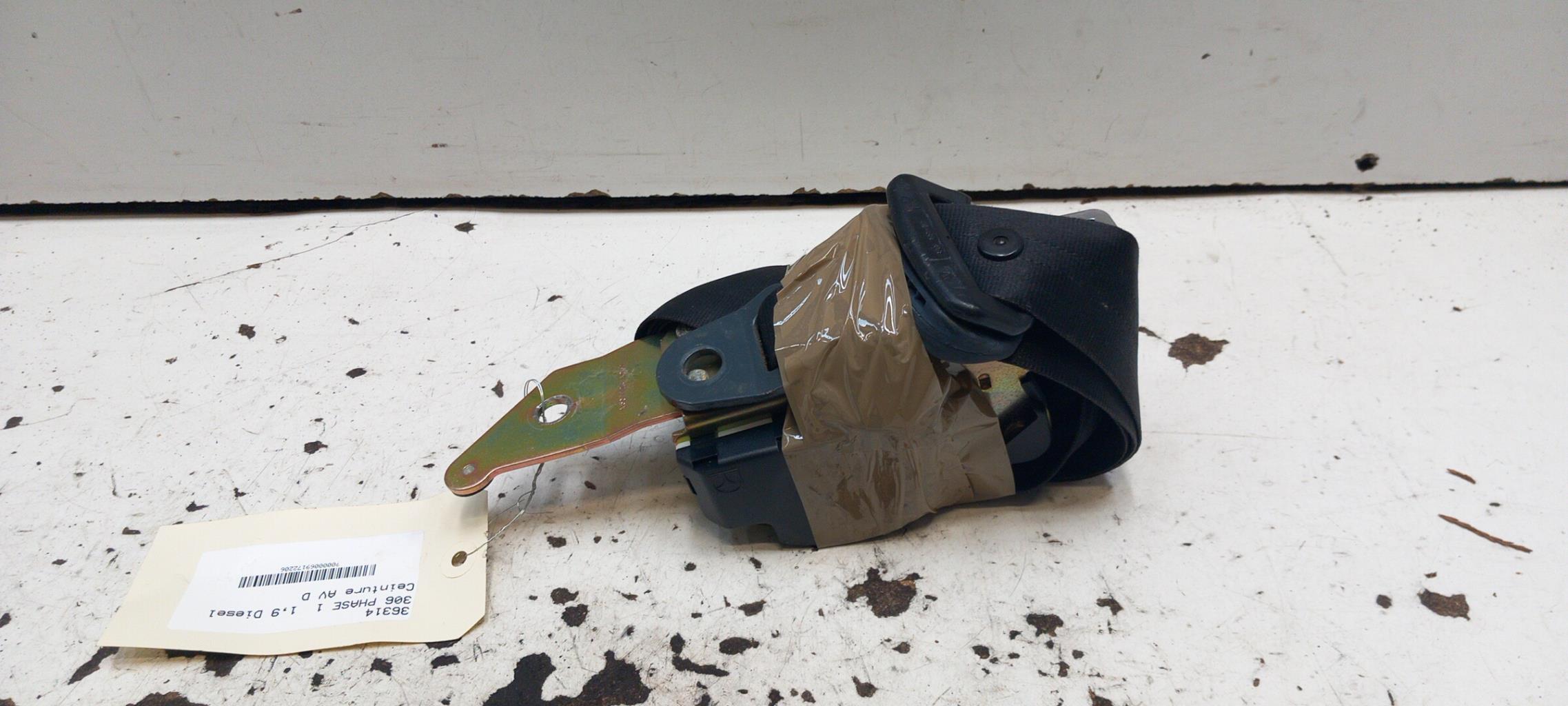 Cintura di sicurezza anteriore destra PEUGEOT 306 PHASE 1 Diésel - 1