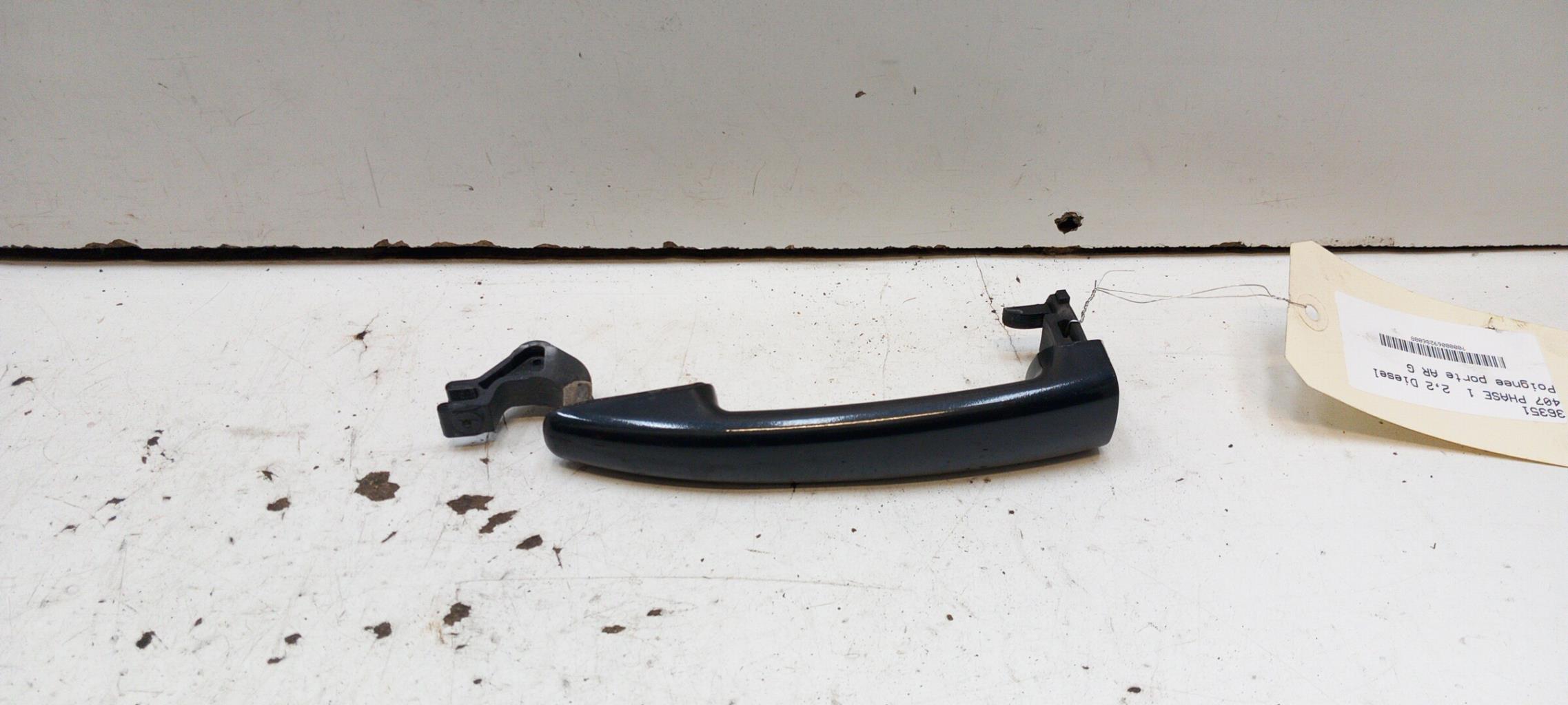 Maniglia portiera posteriore sinistra PEUGEOT 407 PHASE 1 Diésel - 1