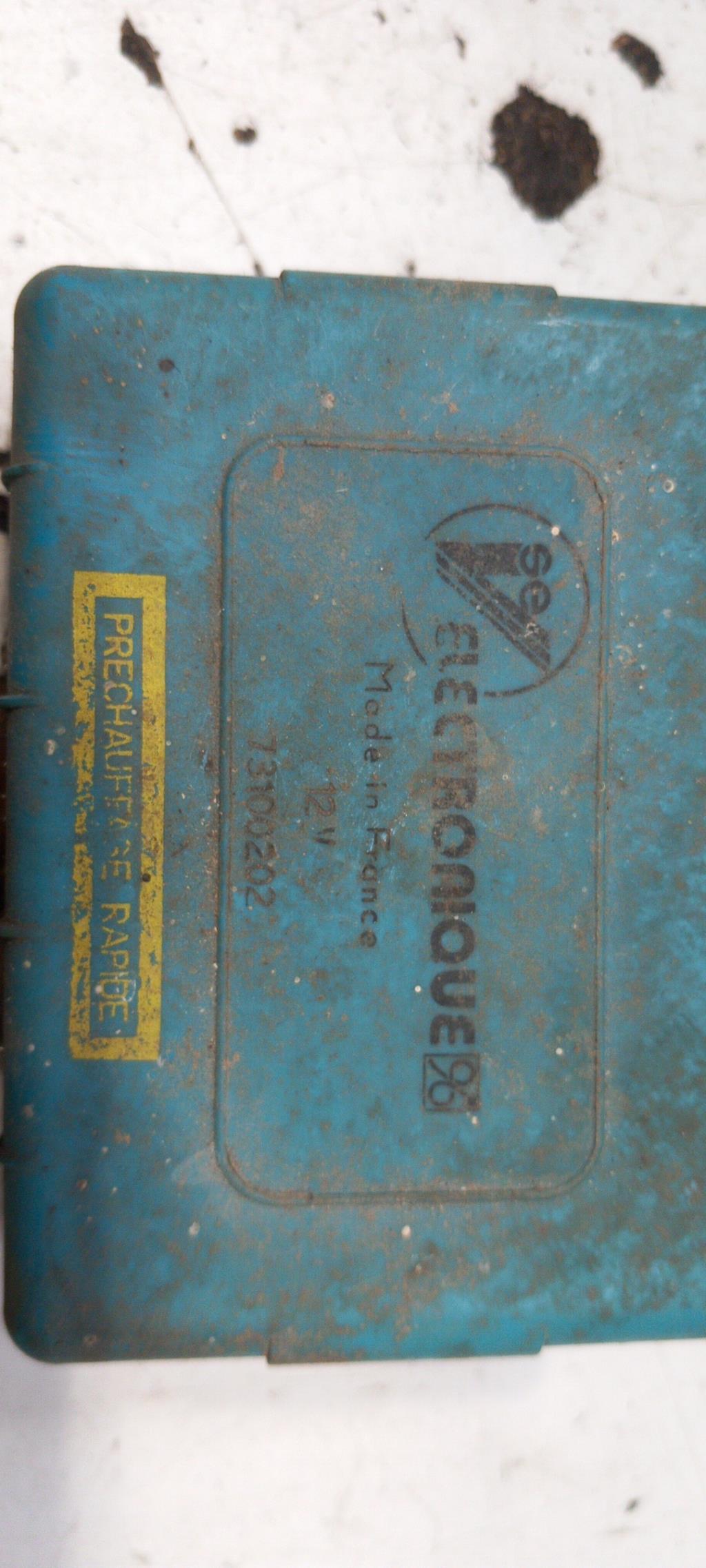 Boitier de prechauffage CITROEN BX Diesel - 1