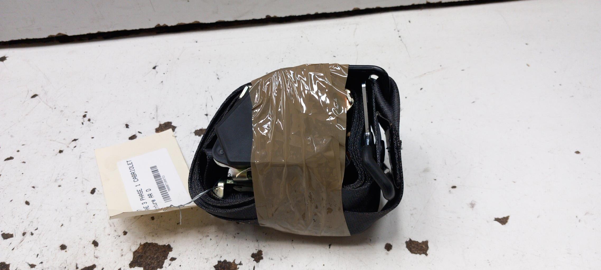 Cintura di sicurezza posteriore destra RENAULT MEGANE 3 PHASE 1 CABRIOLET Diésel - 1