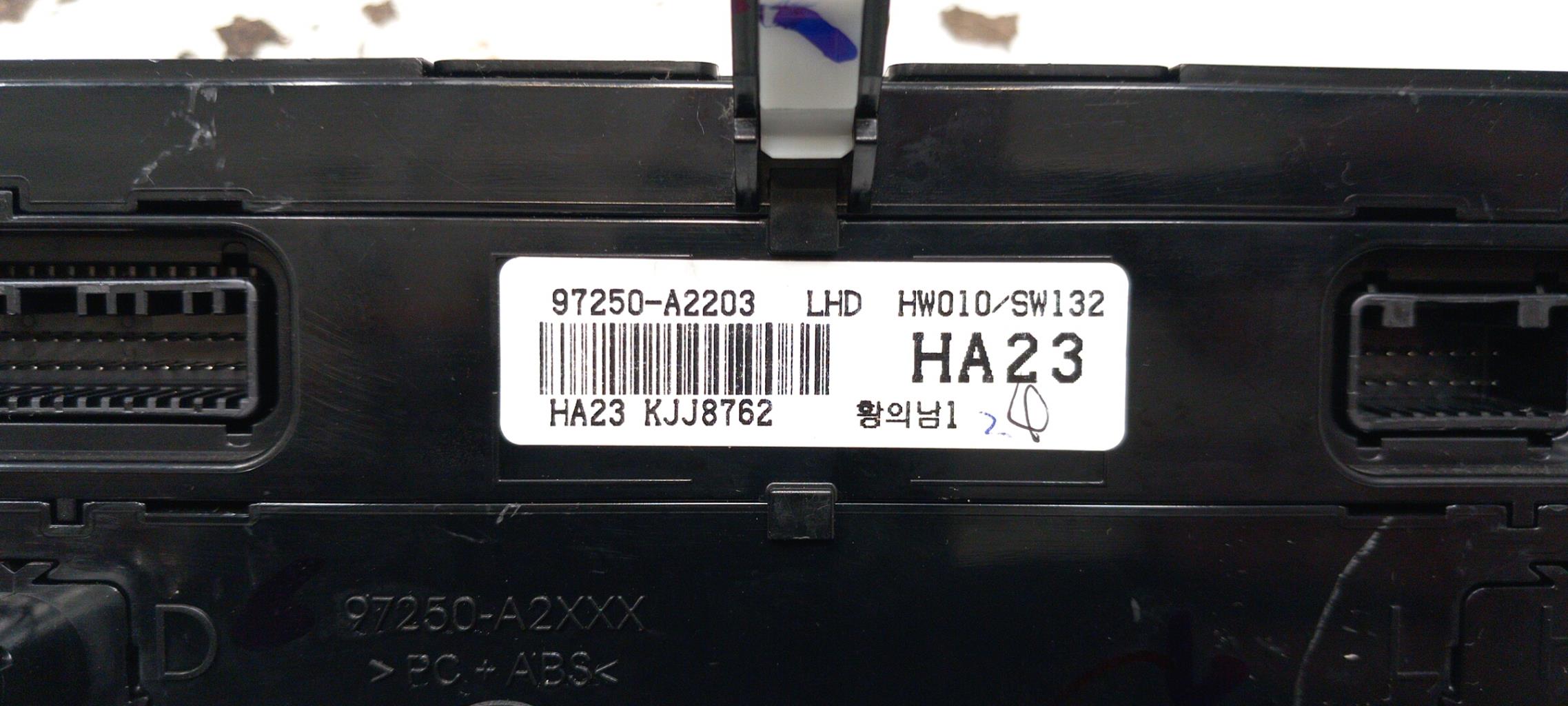 Commande chauffage KIA PRO-CEED 2 PHASE 2 COUPE Diesel - 1