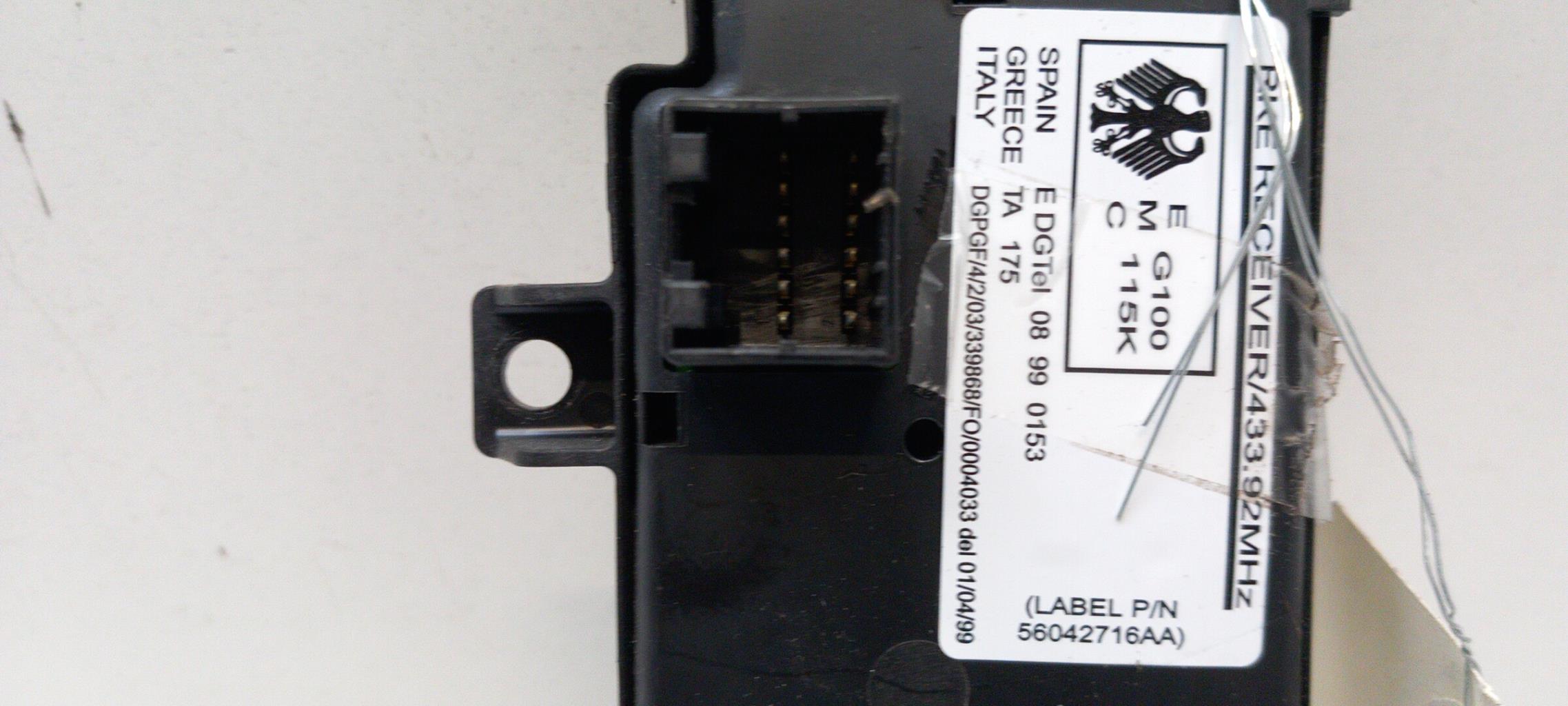 Interruttore lavacristalli anteriore destro JEEP GRAND CHEROKEE 1 PHASE 2 Diésel - 1