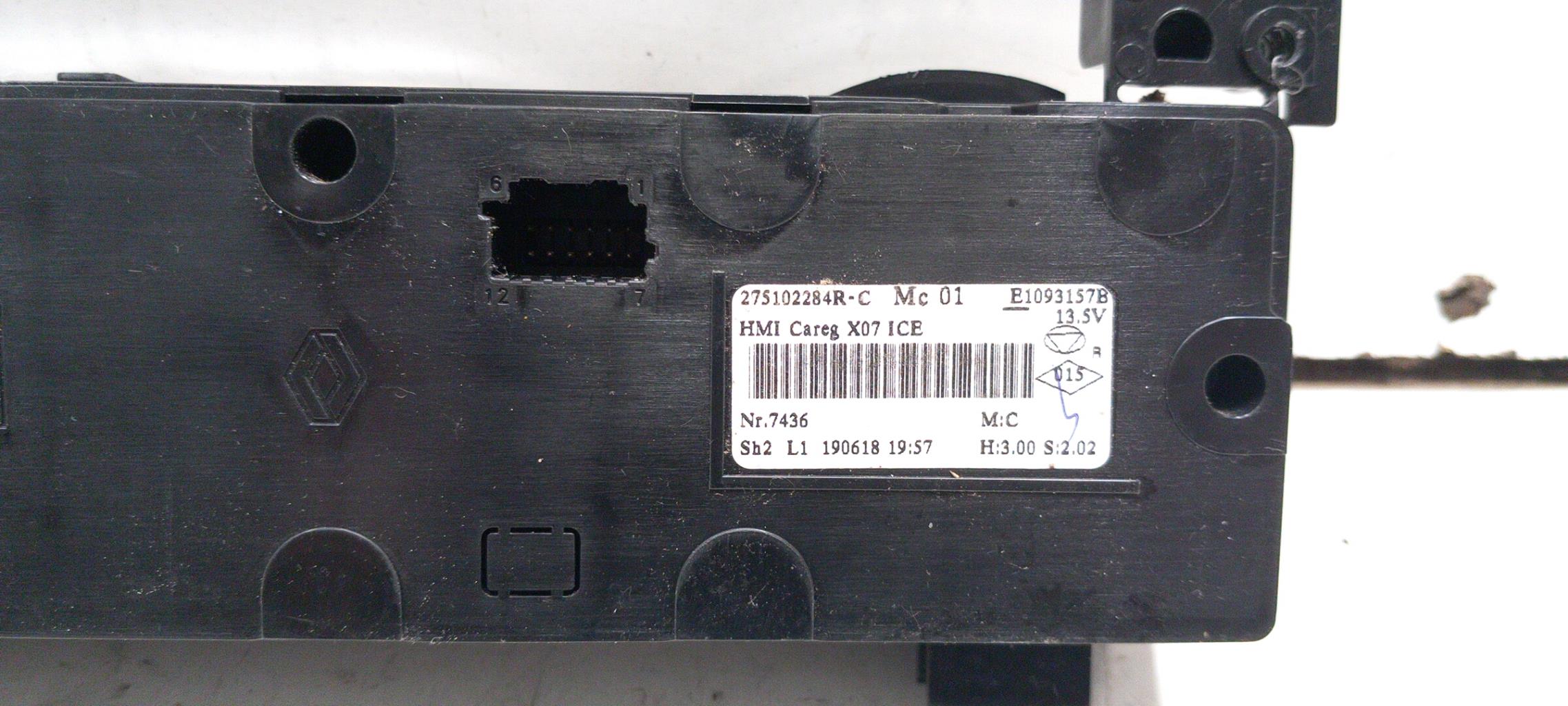 Commande chauffage DACIA LOGAN MCV 2 PHASE 2 BREAK Essence - 1