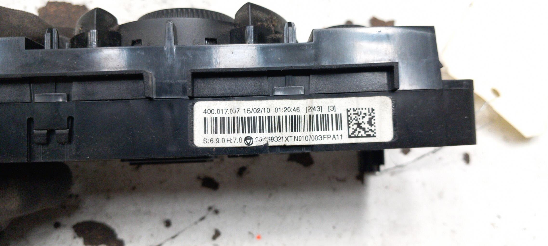 Commande chauffage PEUGEOT 5008 1 PHASE 1 Diesel - 1