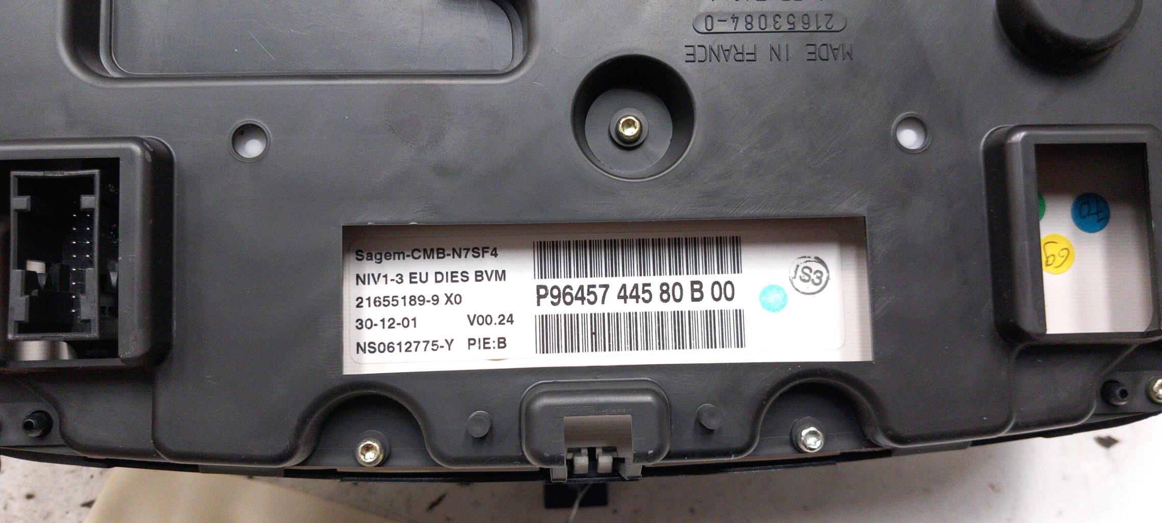 Compteur CITROEN XSARA PHASE 2 Diesel - 1