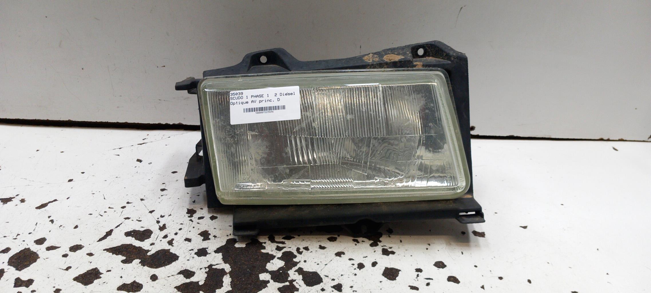 Gruppo ottico anteriore principale destro (luci)(faro) FIAT SCUDO 1 PHASE 1 Diésel - 1